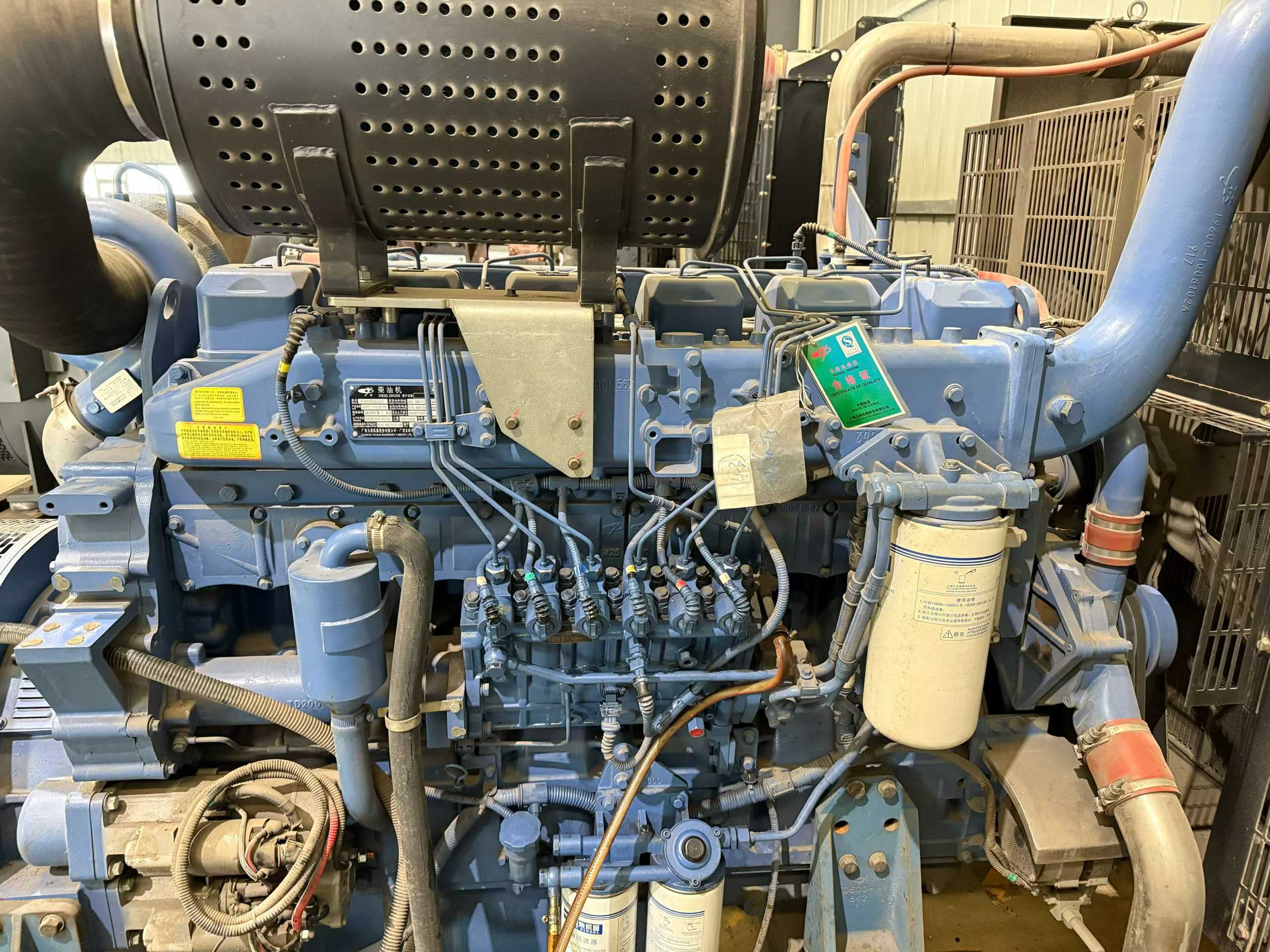 National III electric fuel injection Yuchai 840 engine.