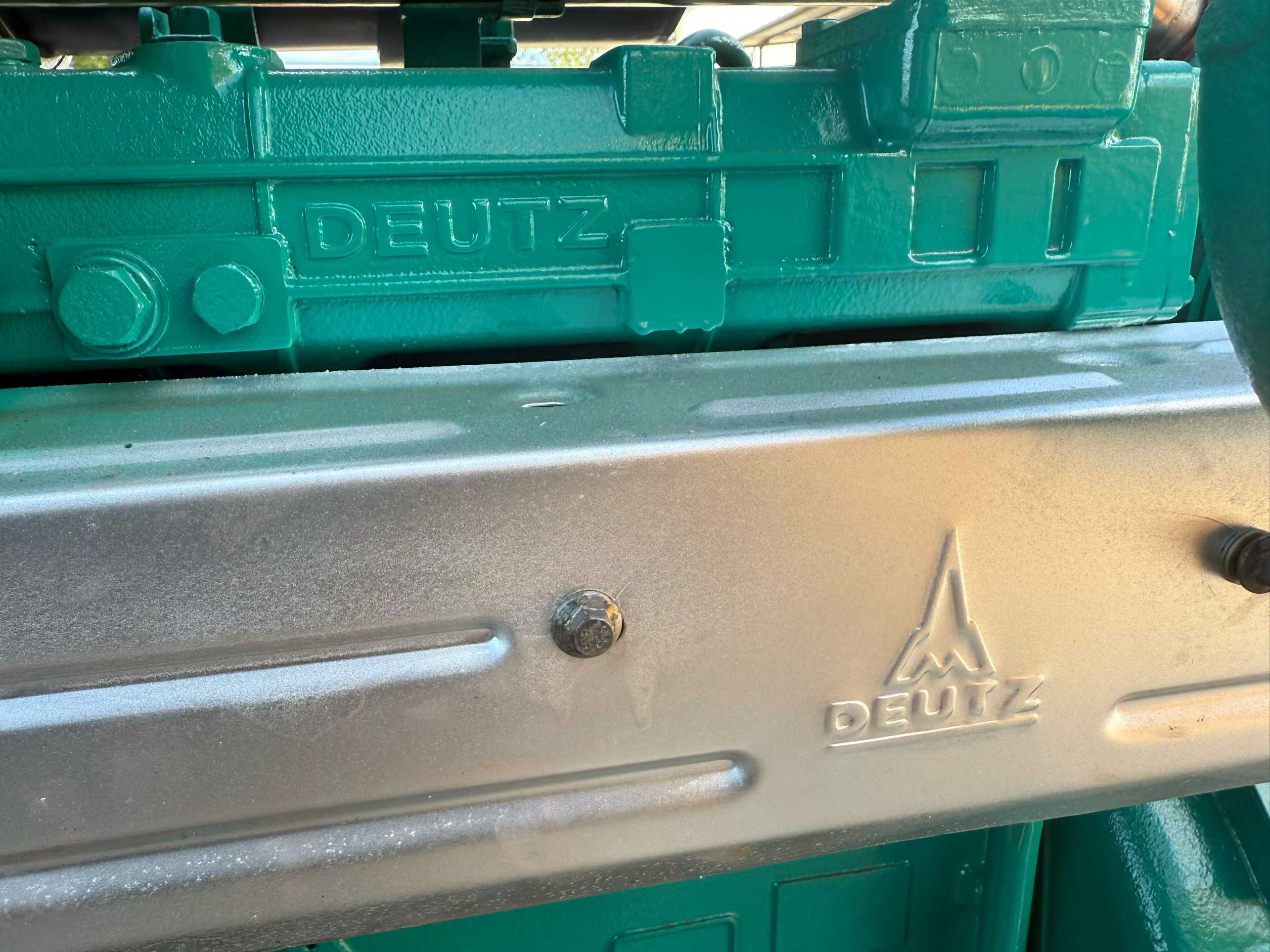 Weichai DEUTZ/Doosan 120 kW generator set, Marathon fully copper brushless motor.