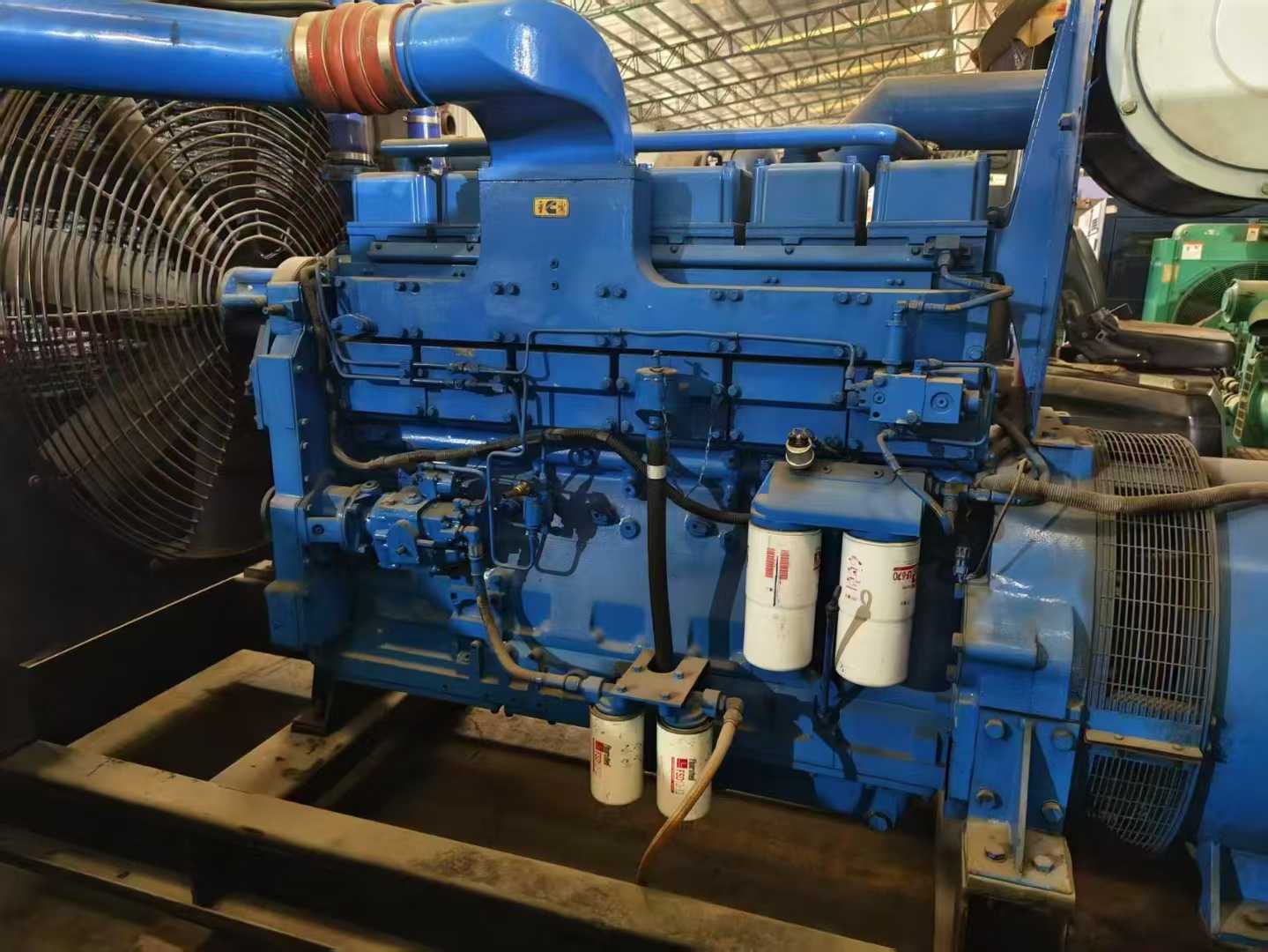550kw second-hand diesel generator, Chong Kang K19G6A.