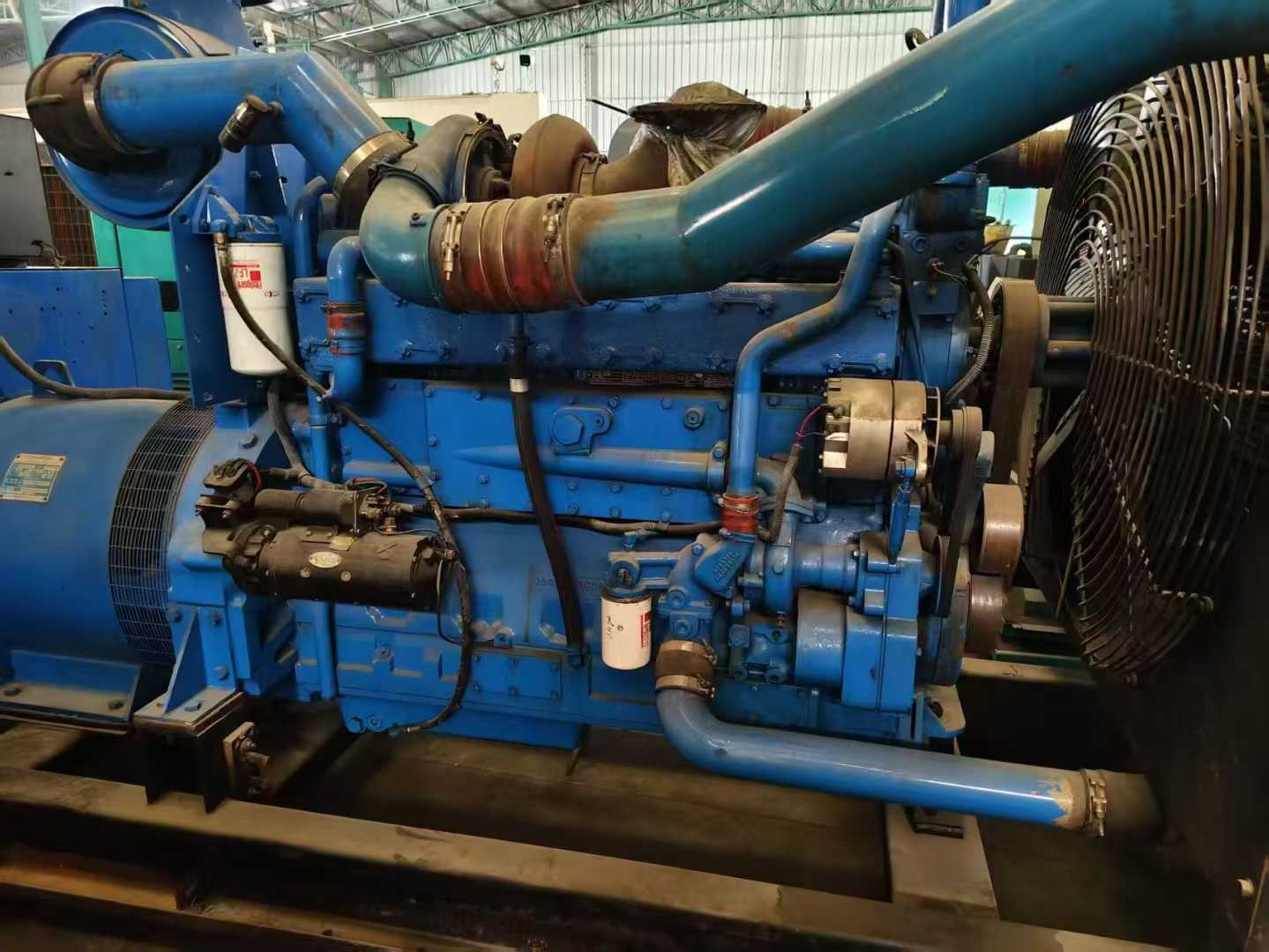 550kw second-hand diesel generator, Chong Kang K19G6A.