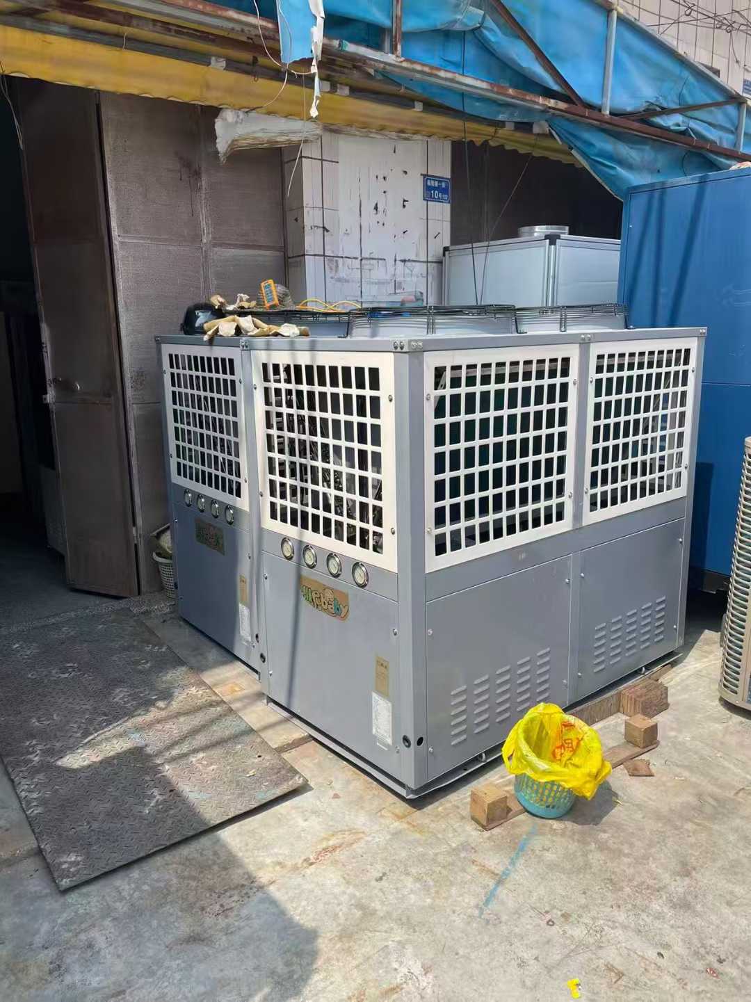 10-horsepower and 15-horsepower pool machines.