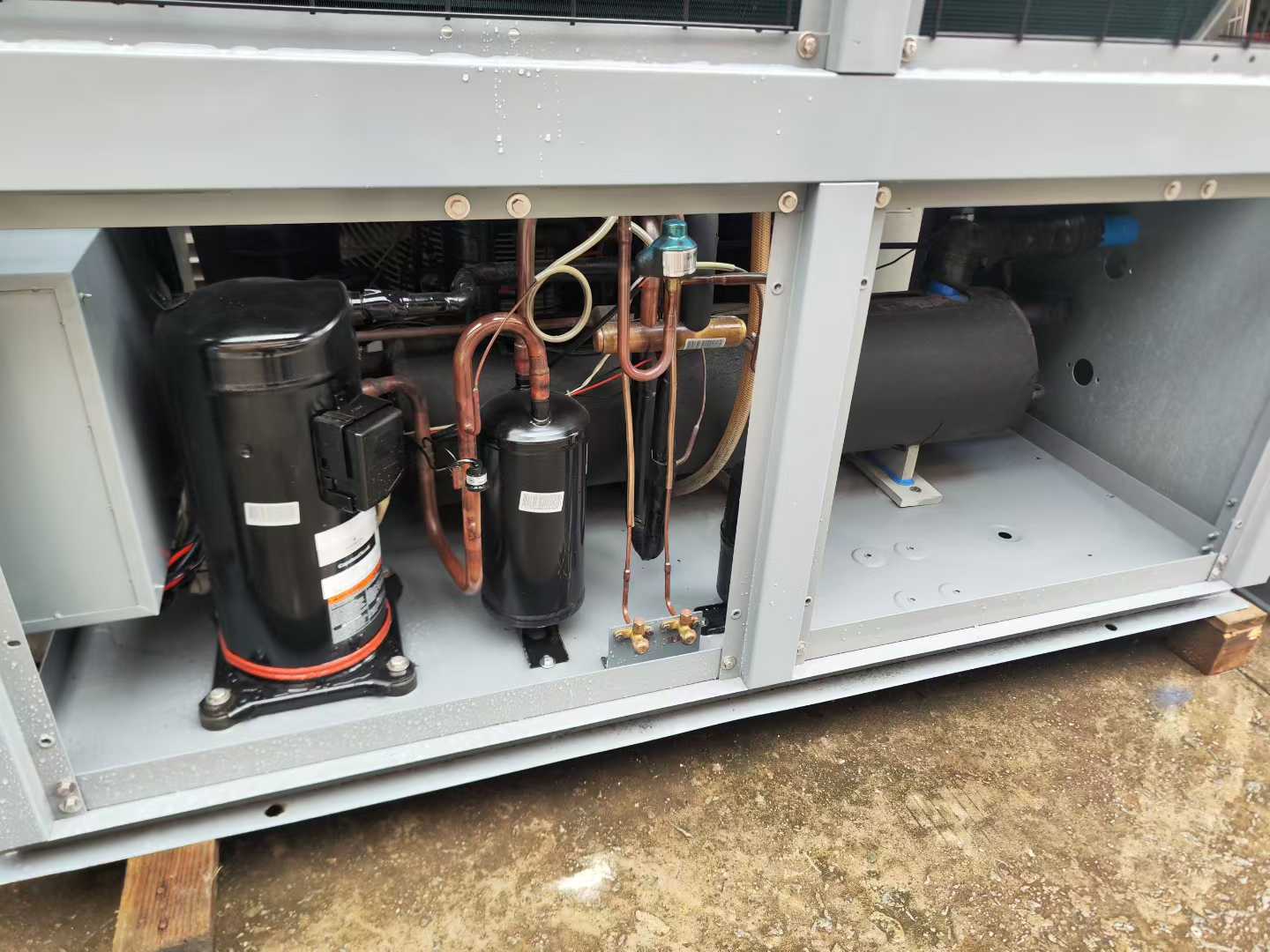 10-horsepower and 15-horsepower pool machines.