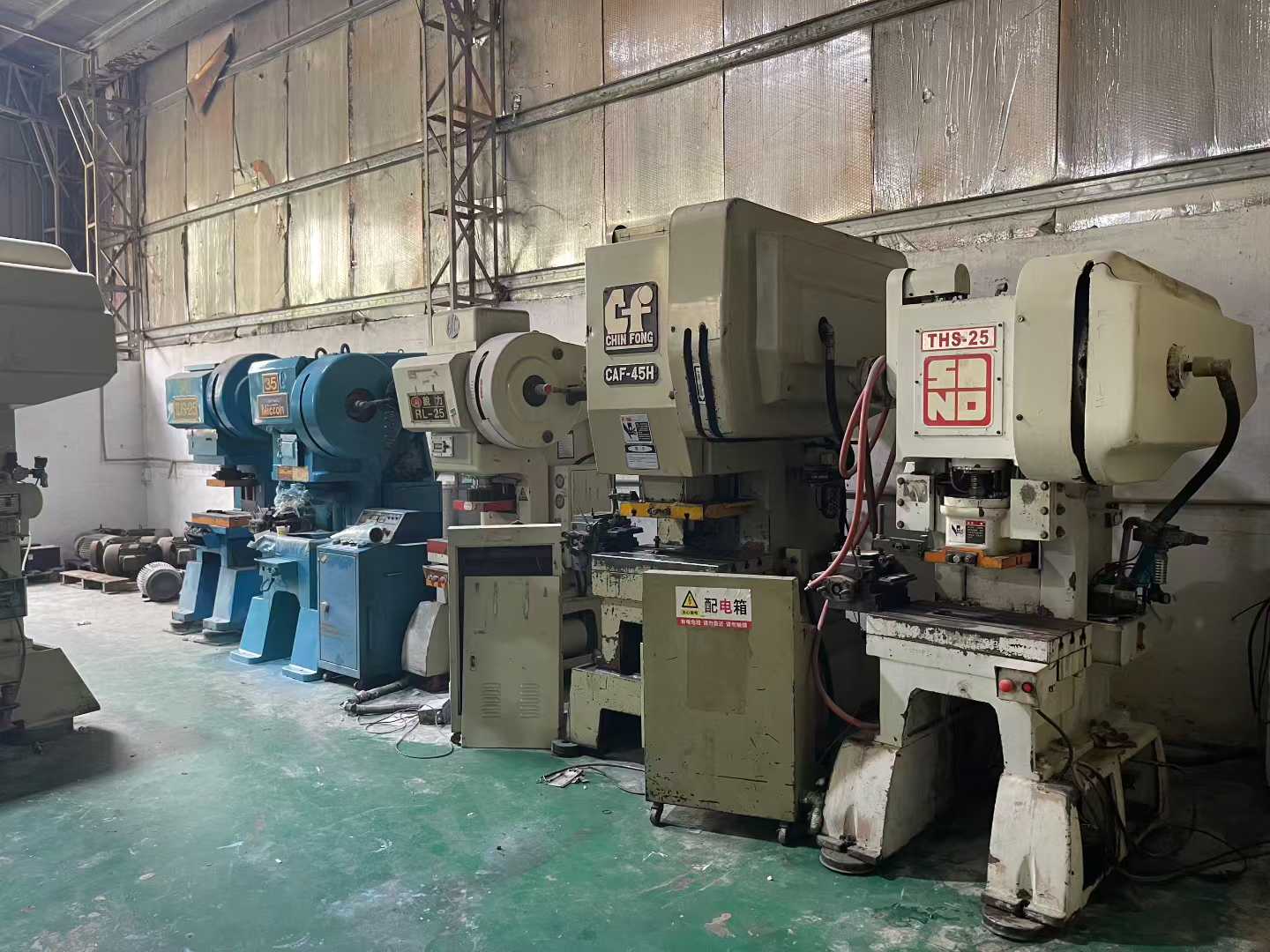Press machine peripheral equipment, feeding devices, leveling machines, second-hand press machines, high-speed press machines, and more.