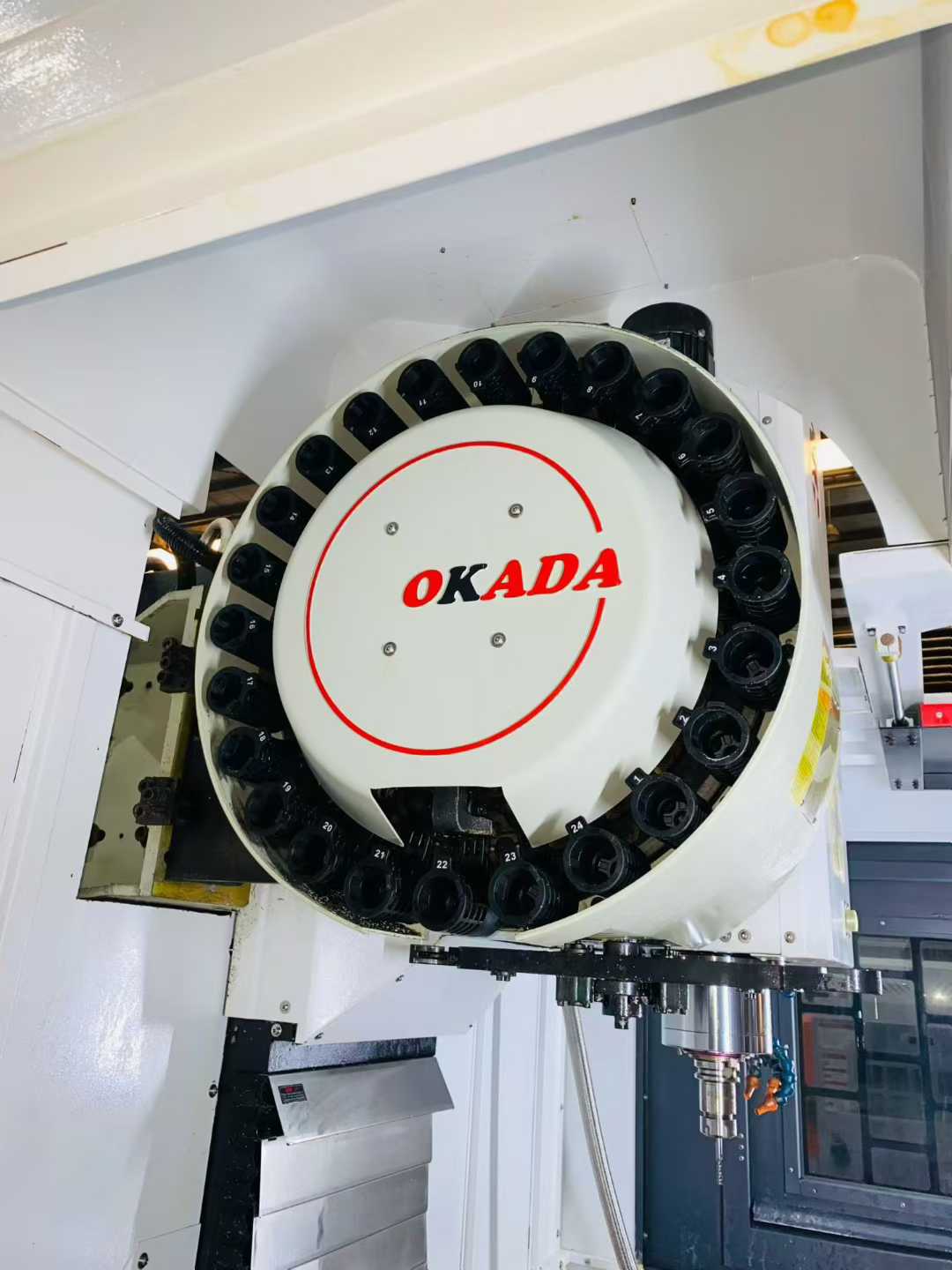 855 machining center.