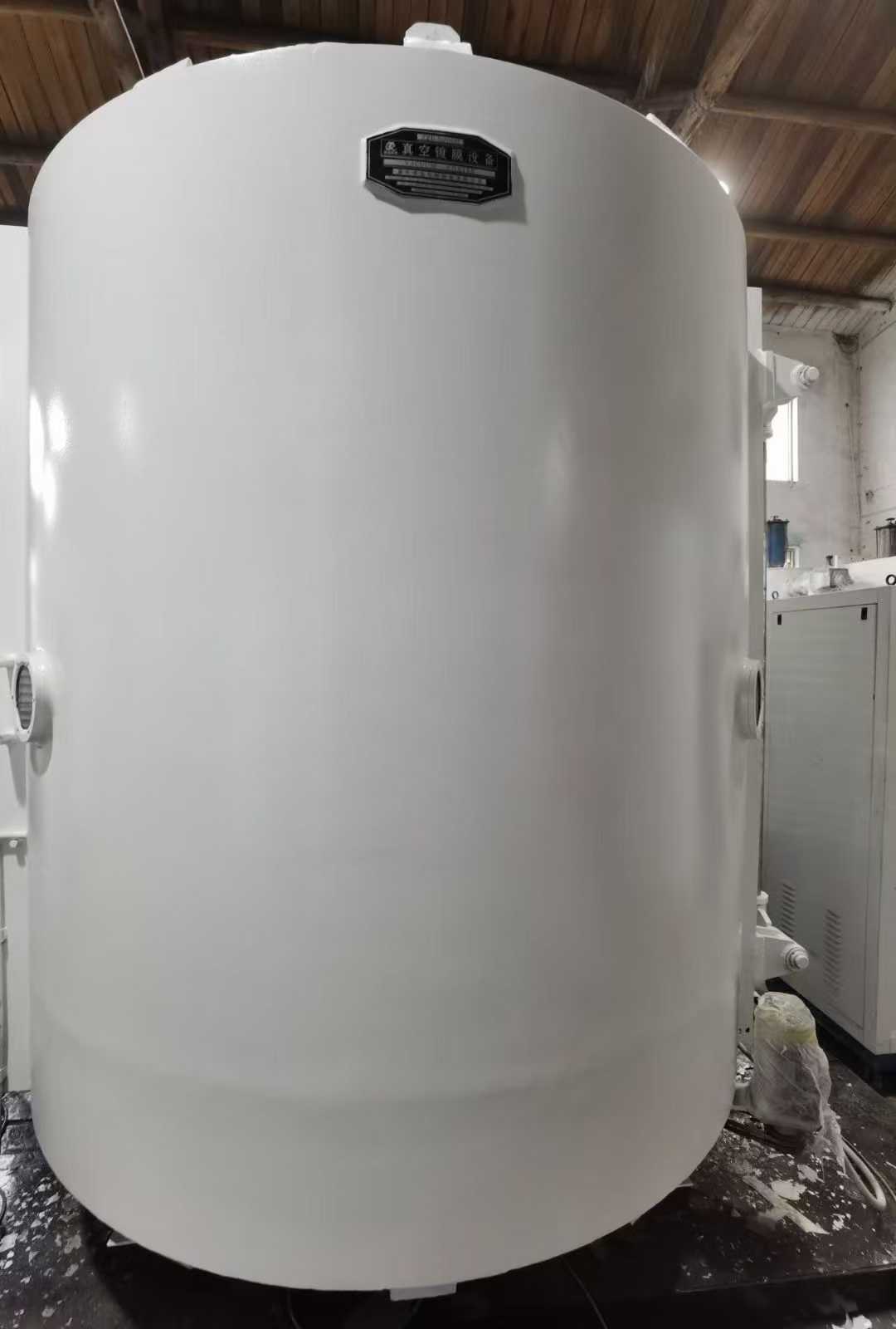 2.2 m high, 2 m wide coating machine, dual 1000 diffusion pumps, 1200 rotor-compound pumps, 2 Zhezhen 2H150 vibration-free pumps, 30-liter maintenance pumps.