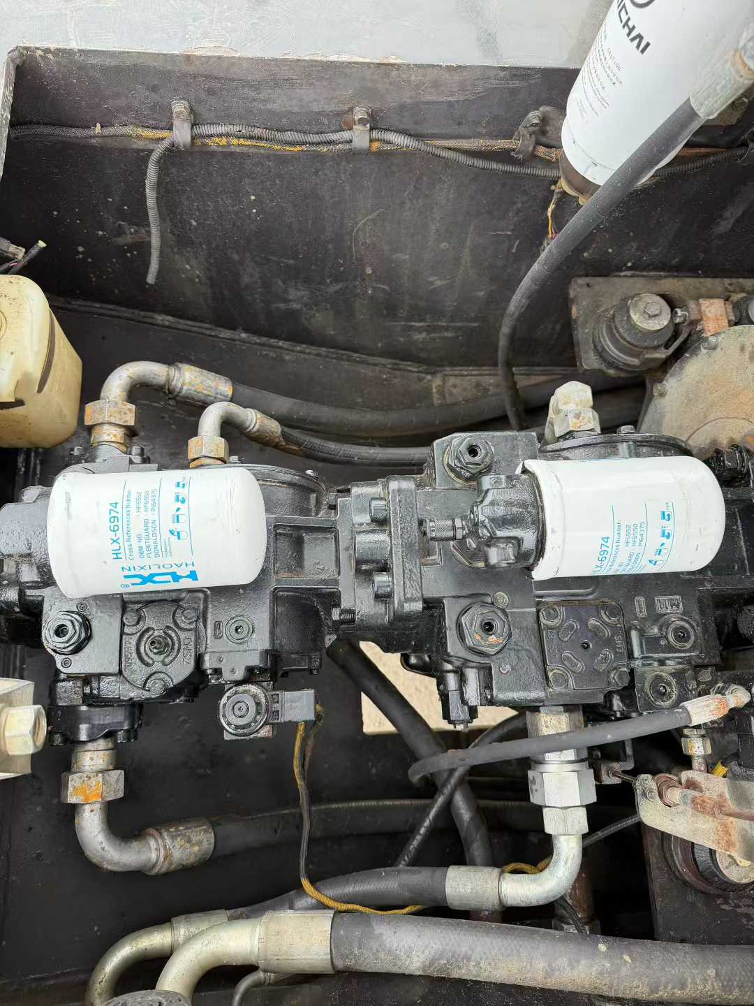 SANY SSR260 roller, manufactured in 2015, 26 tons, fully hydraulic, dual-drive.