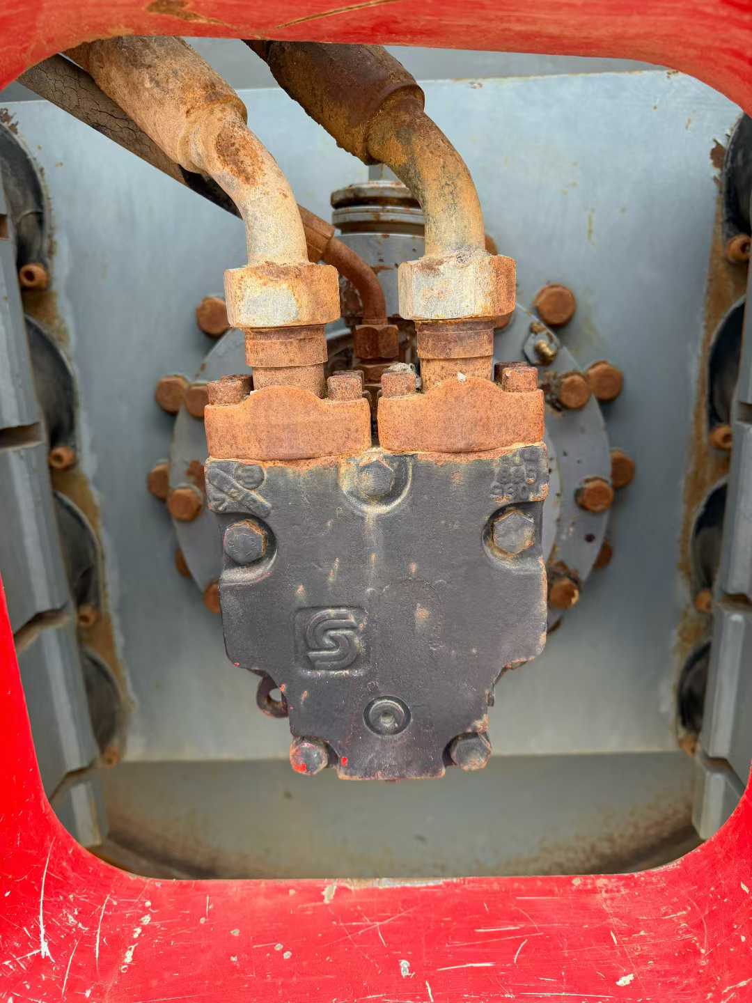 SANY SSR260 roller, manufactured in 2015, 26 tons, fully hydraulic, dual-drive.