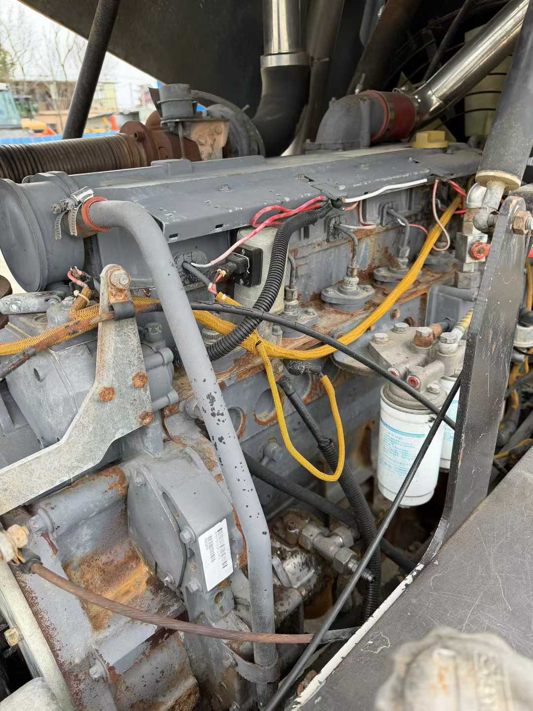 SANY SSR260 roller, manufactured in 2015, 26 tons, fully hydraulic, dual-drive.