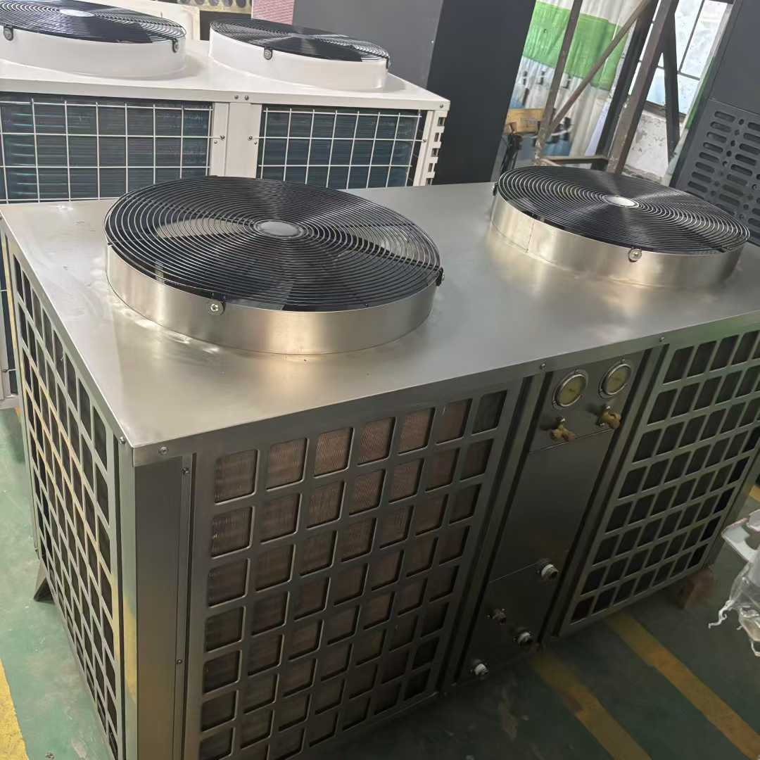 10 units of stainless steel (corrosion-resistant) air source heat pump air energy central water heater.