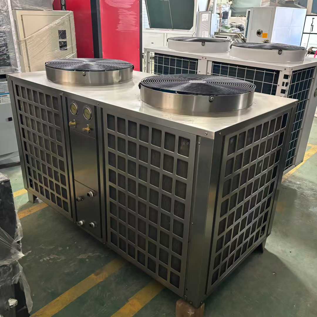 10 units of stainless steel (corrosion-resistant) air source heat pump air energy central water heater.