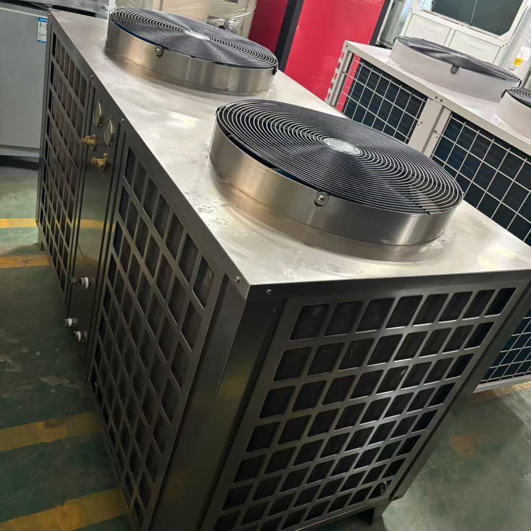 10 units of stainless steel (corrosion-resistant) air source heat pump air energy central water heater.