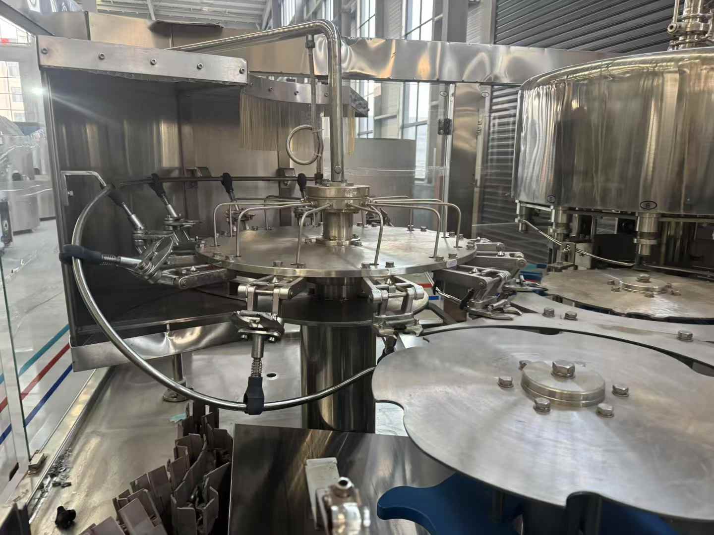 12 units of the three-in-one, 5-liter disposable plunger water filling machine.