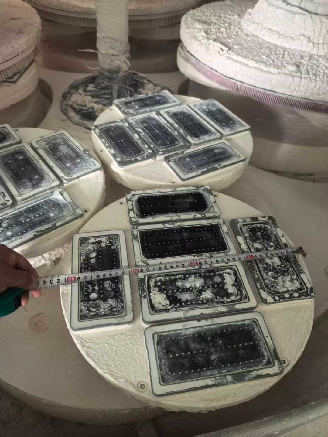 Small disk diameter 420mm, Xike 3D scanning light machine, top three, bottom 12.