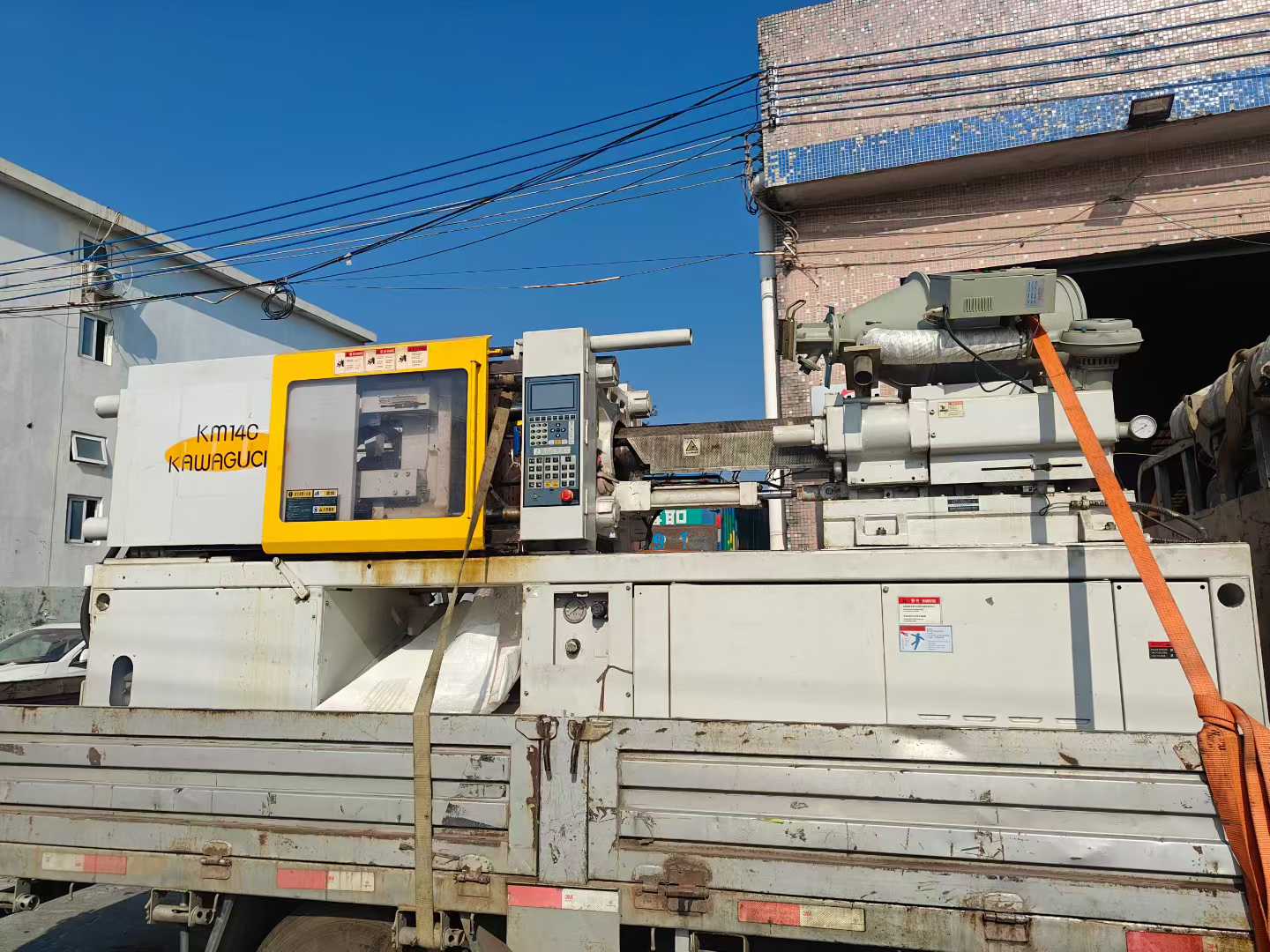 Kawaguchi KM140 – 1 unit KM180 – 4 units KX220 – 1 unit KM180C2, five units; KX180, two units.