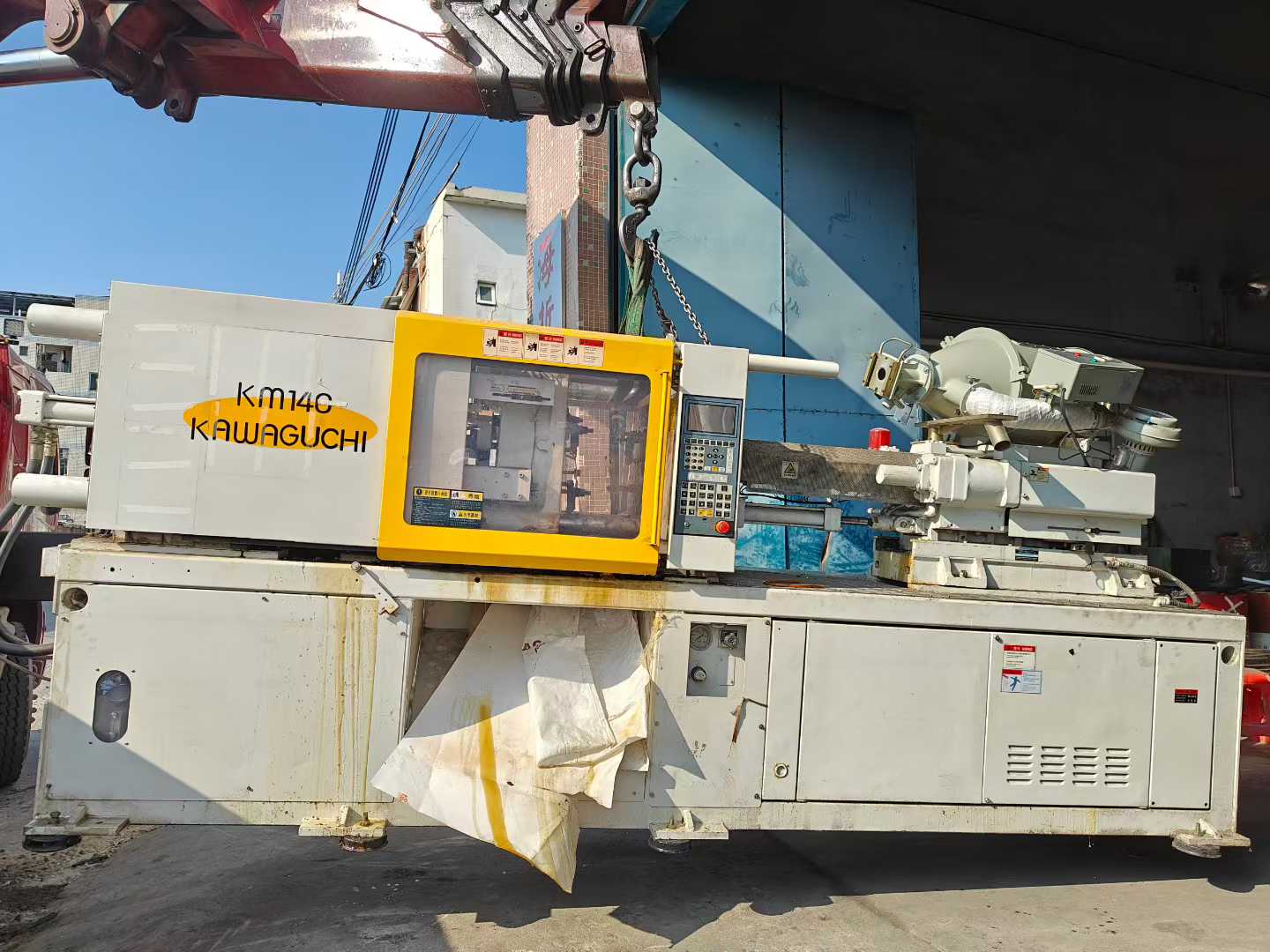 Kawaguchi KM140 – 1 unit KM180 – 4 units KX220 – 1 unit KM180C2, five units; KX180, two units.