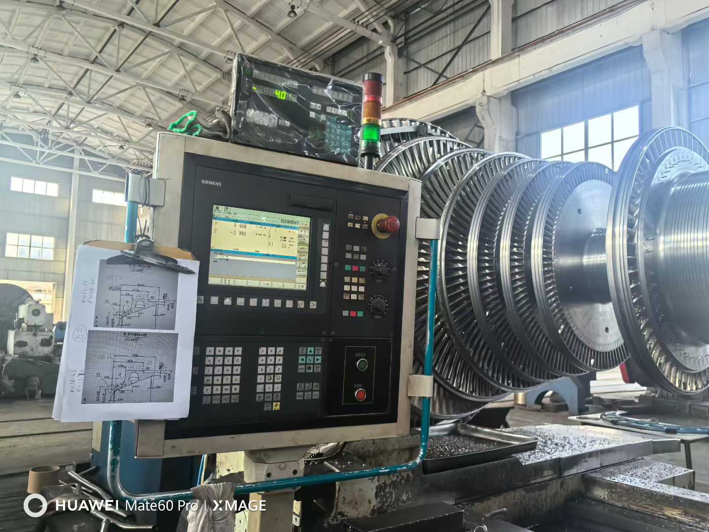 Xinghuo 61200/5m, Siemens CNC.