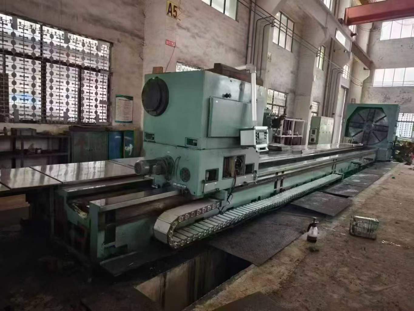 CK61200X14 heavy-duty CNC horizontal lathe! Capacity: 40 tons! Guide rail width: 1.9 meters! Fully closed-loop system! Factory location!