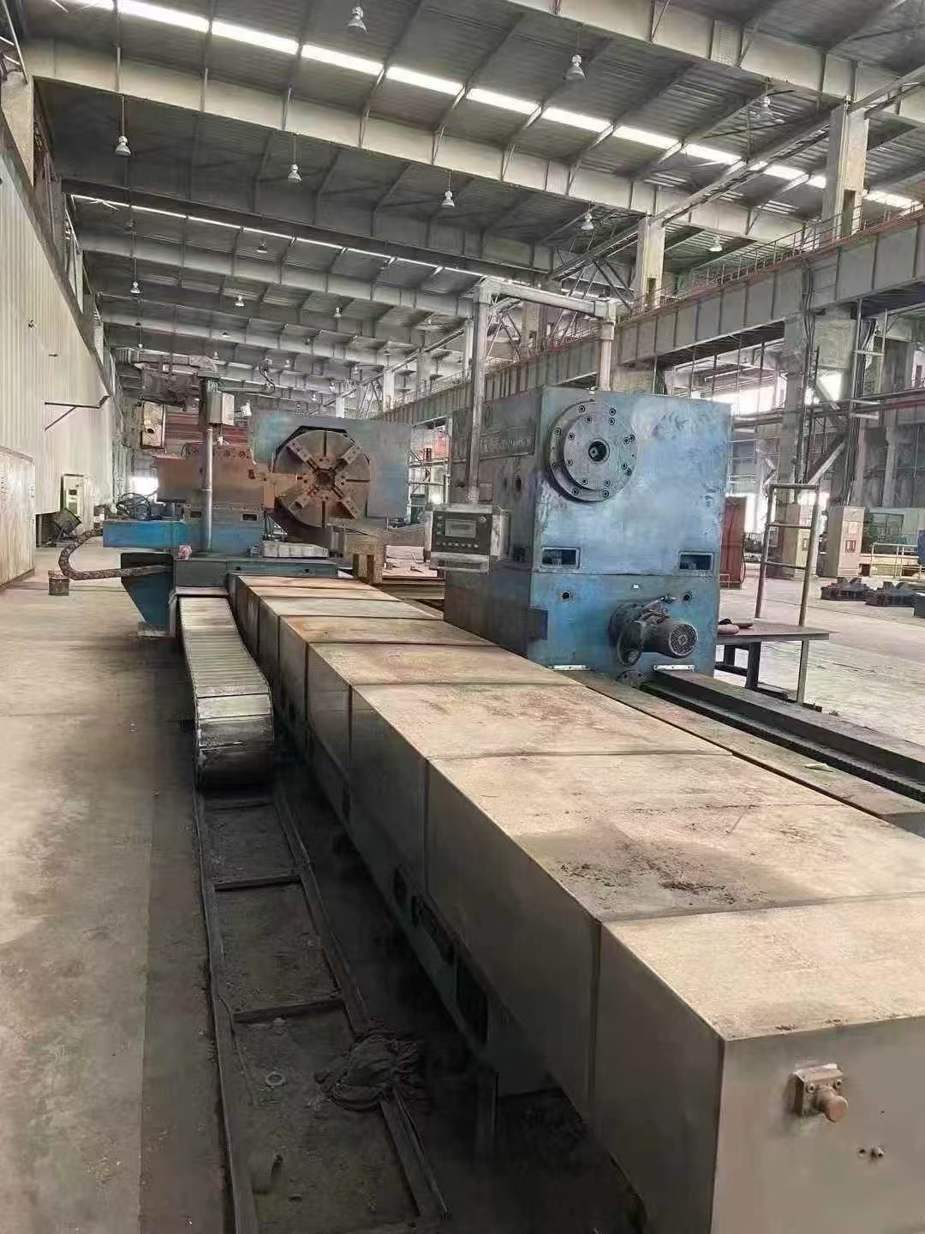 Qinghai Heavy 84140 × 8-meter CNC Roll Forming Machine, capable of handling 50 tons, Fanuc system.