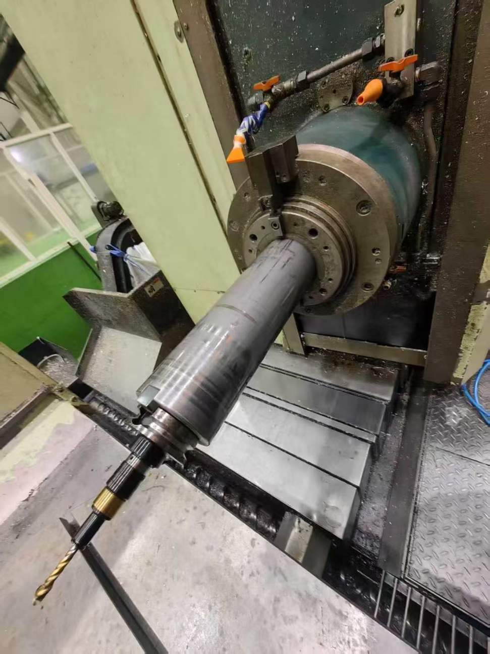 Japanese KURAKI-KBT-13 horizontal boring and milling machine.