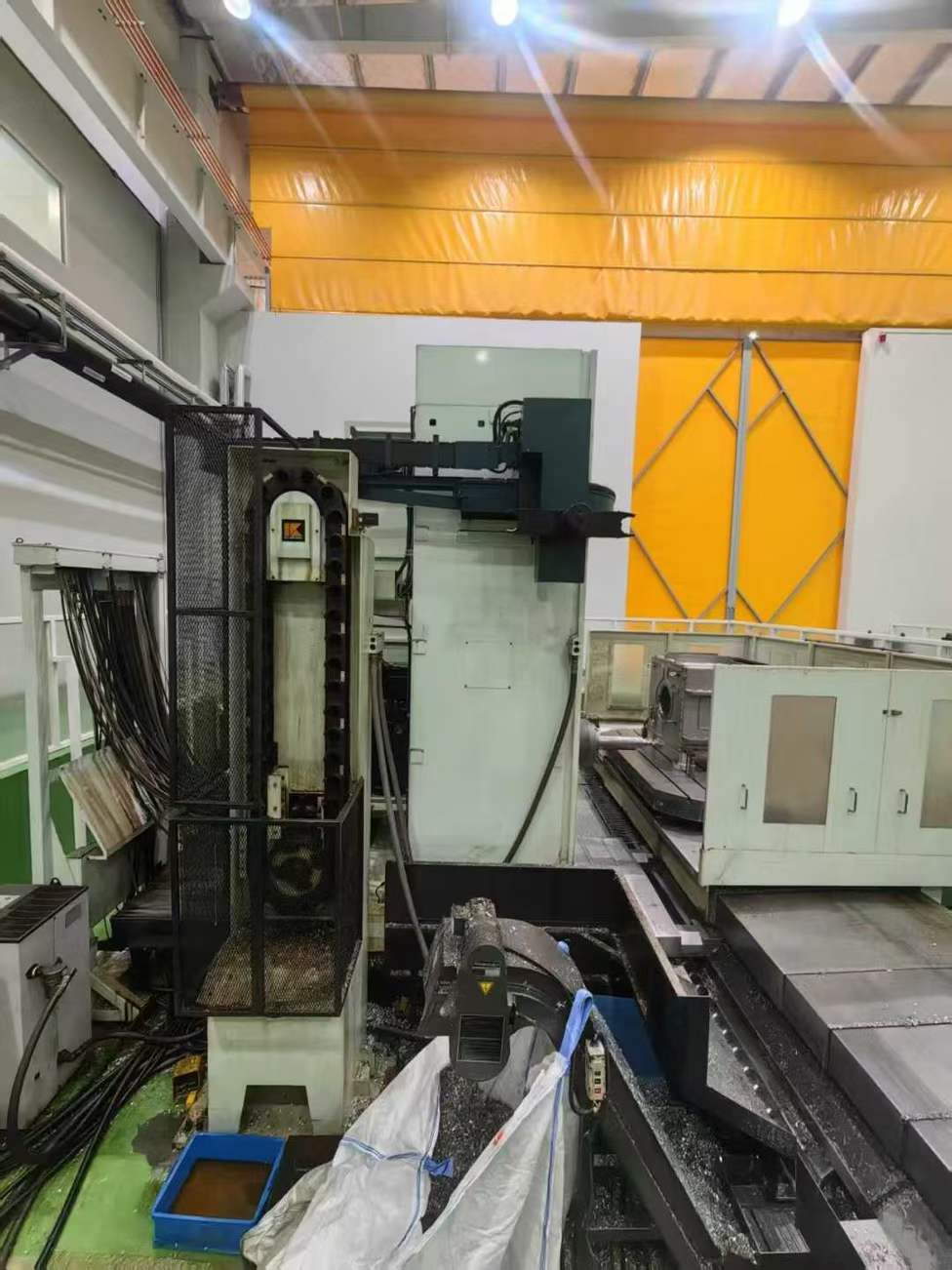 Japanese KURAKI-KBT-13 horizontal boring and milling machine.