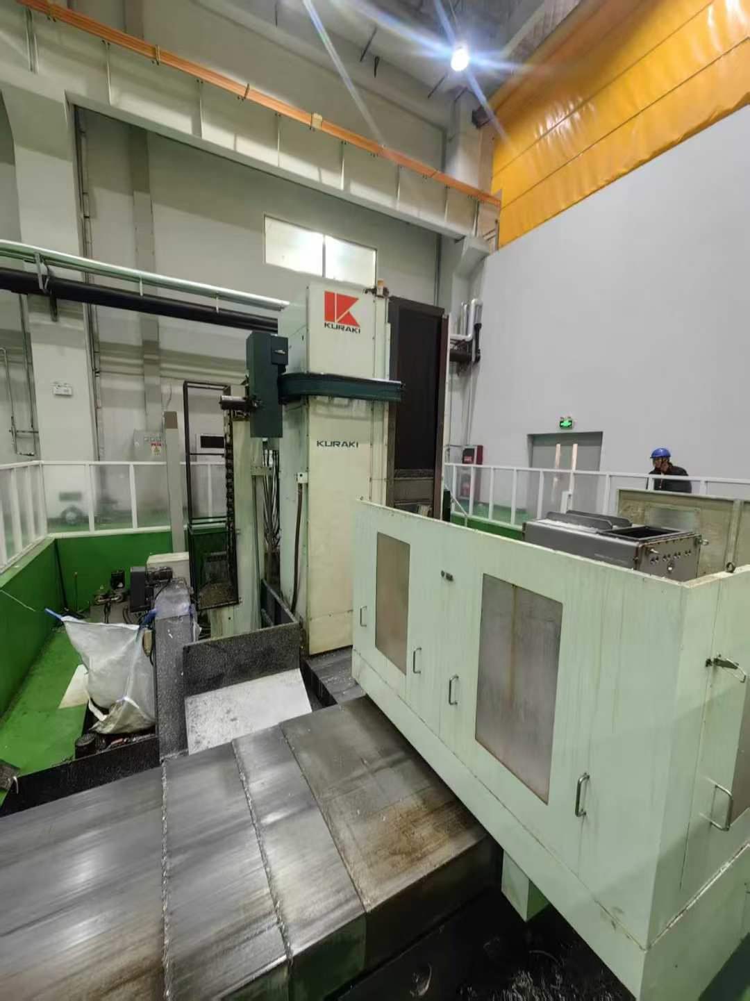 Japanese KURAKI-KBT-13 horizontal boring and milling machine.