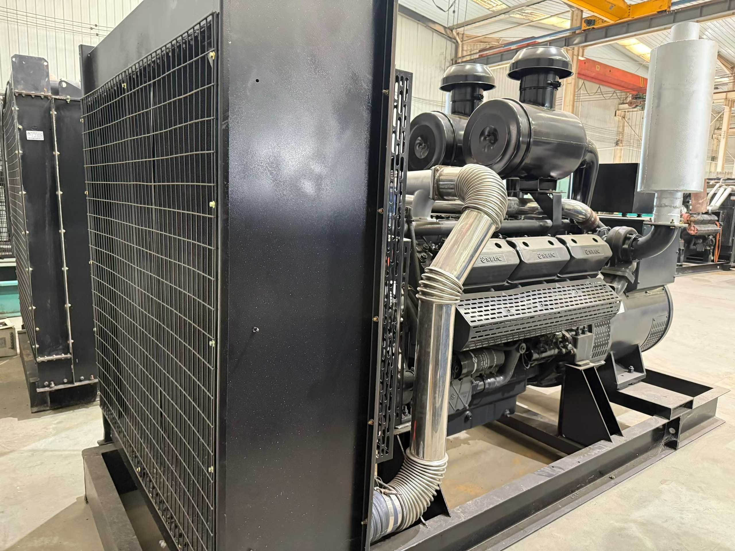 Shangchai SDEC+Ingeng ENGGA 500 kW generator set.