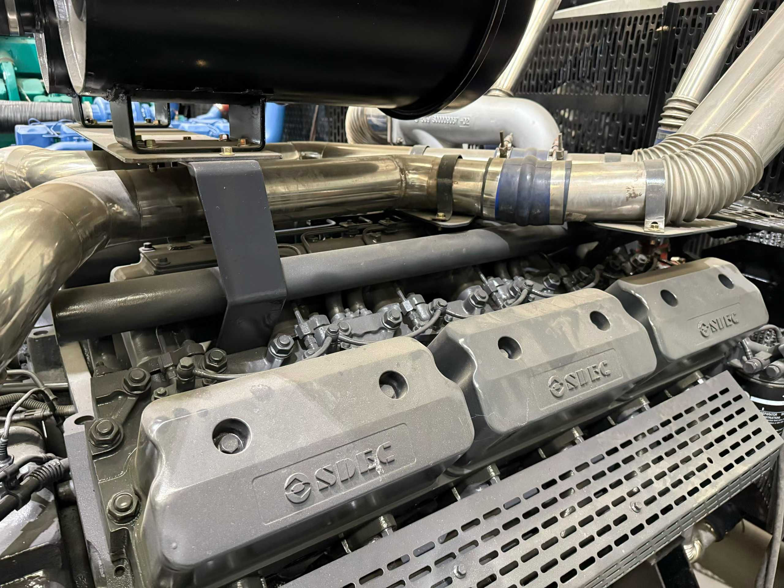 Shangchai SDEC+Ingeng ENGGA 500 kW generator set.