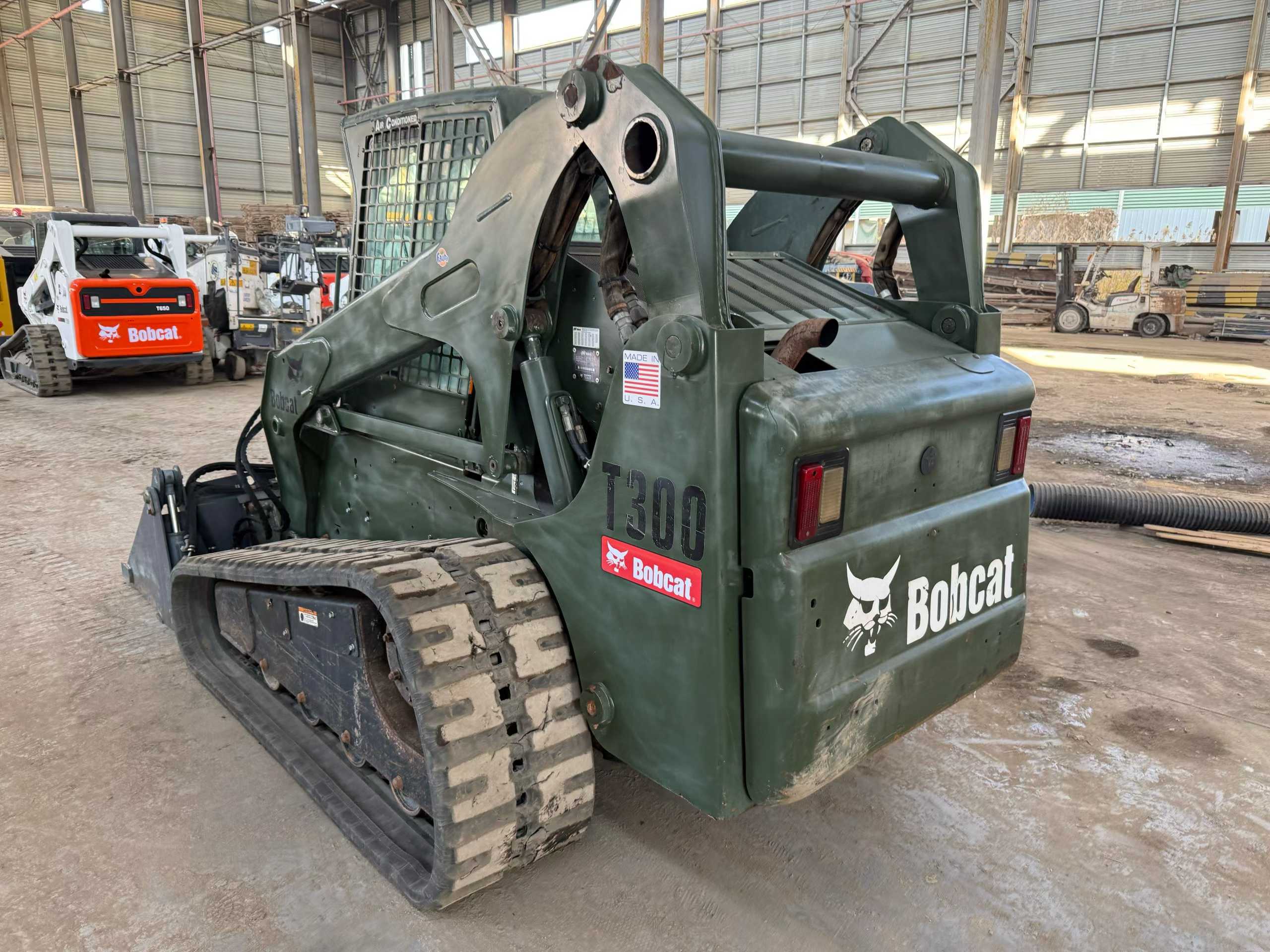 Original American import, Bobcat Mountain Cat T300 multi-function tracked skid-steer loader.