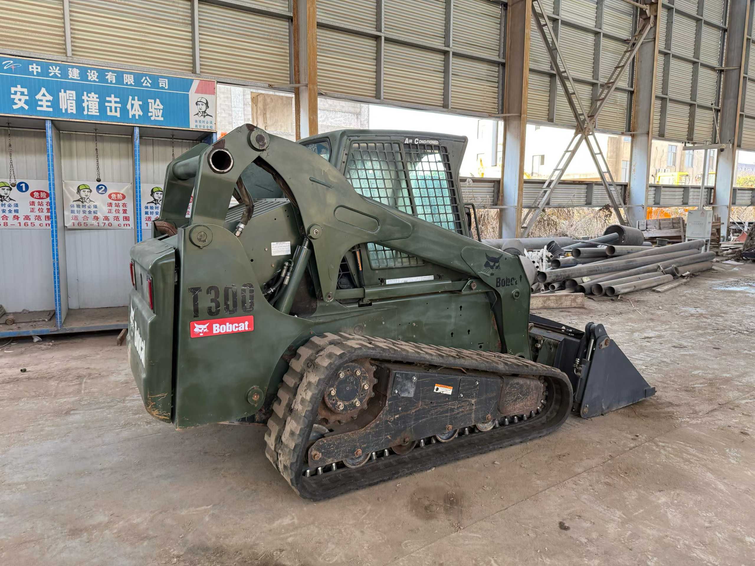 Original American import, Bobcat Mountain Cat T300 multi-function tracked skid-steer loader.