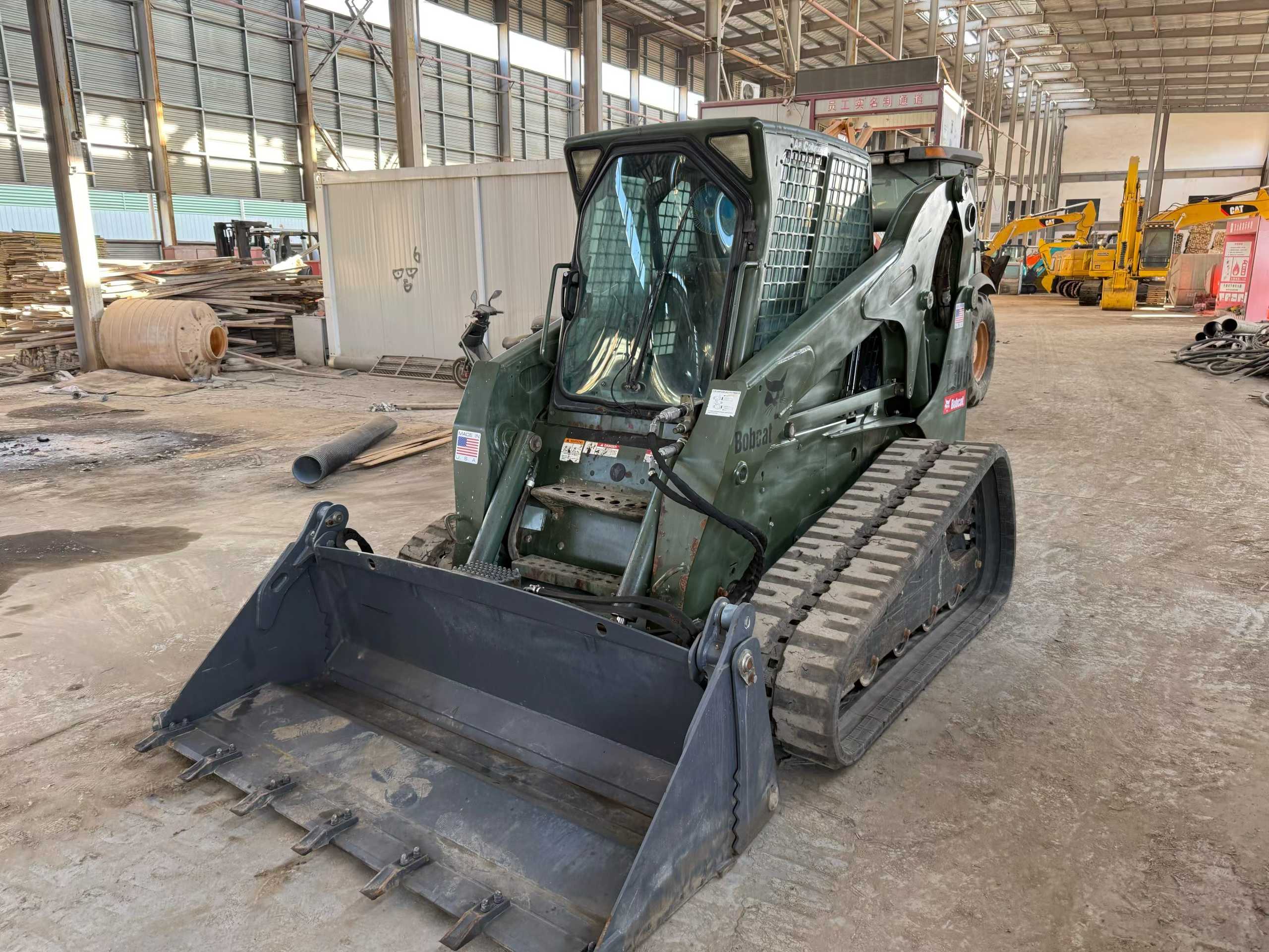 Original American import, Bobcat Mountain Cat T300 multi-function tracked skid-steer loader.