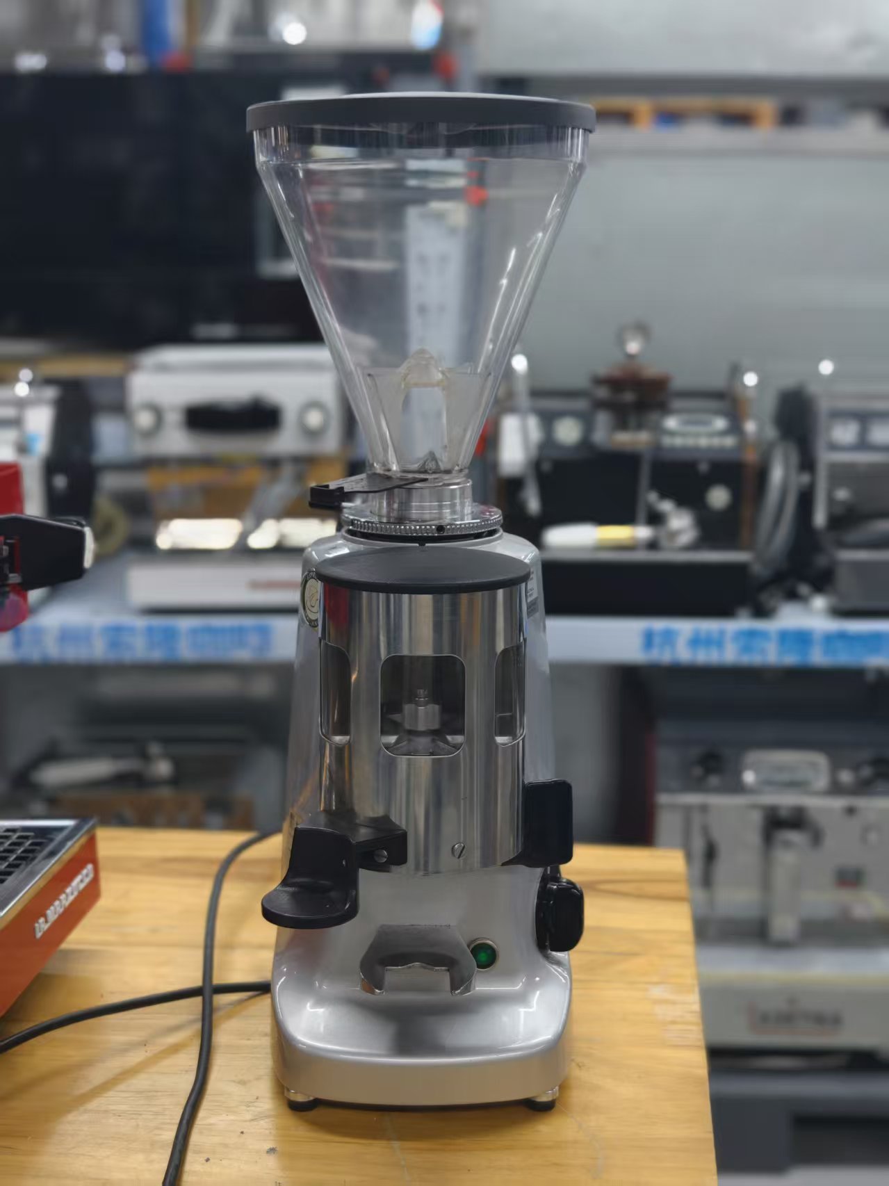 Mazzer hand-operated bean grinder!