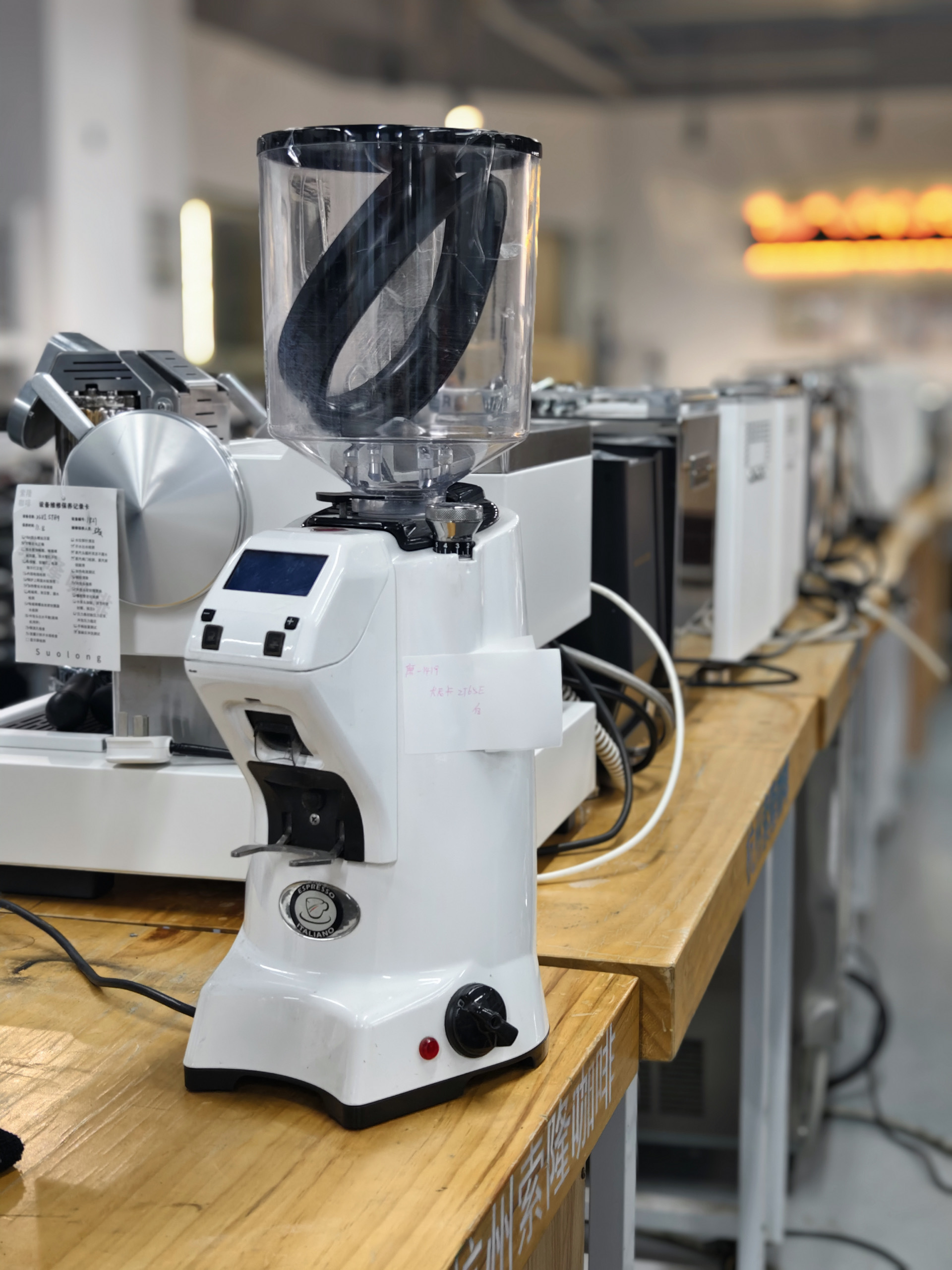 Two Unika imported bean grinders. 65mm flat blade.