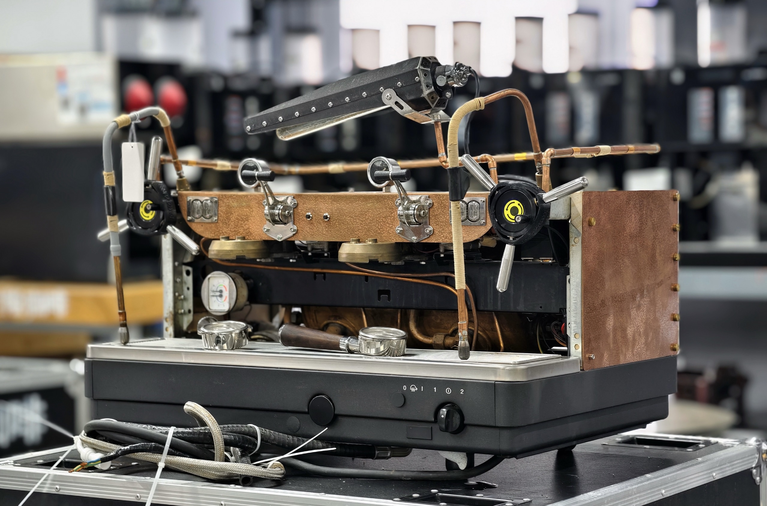 An Italian coffee machine!