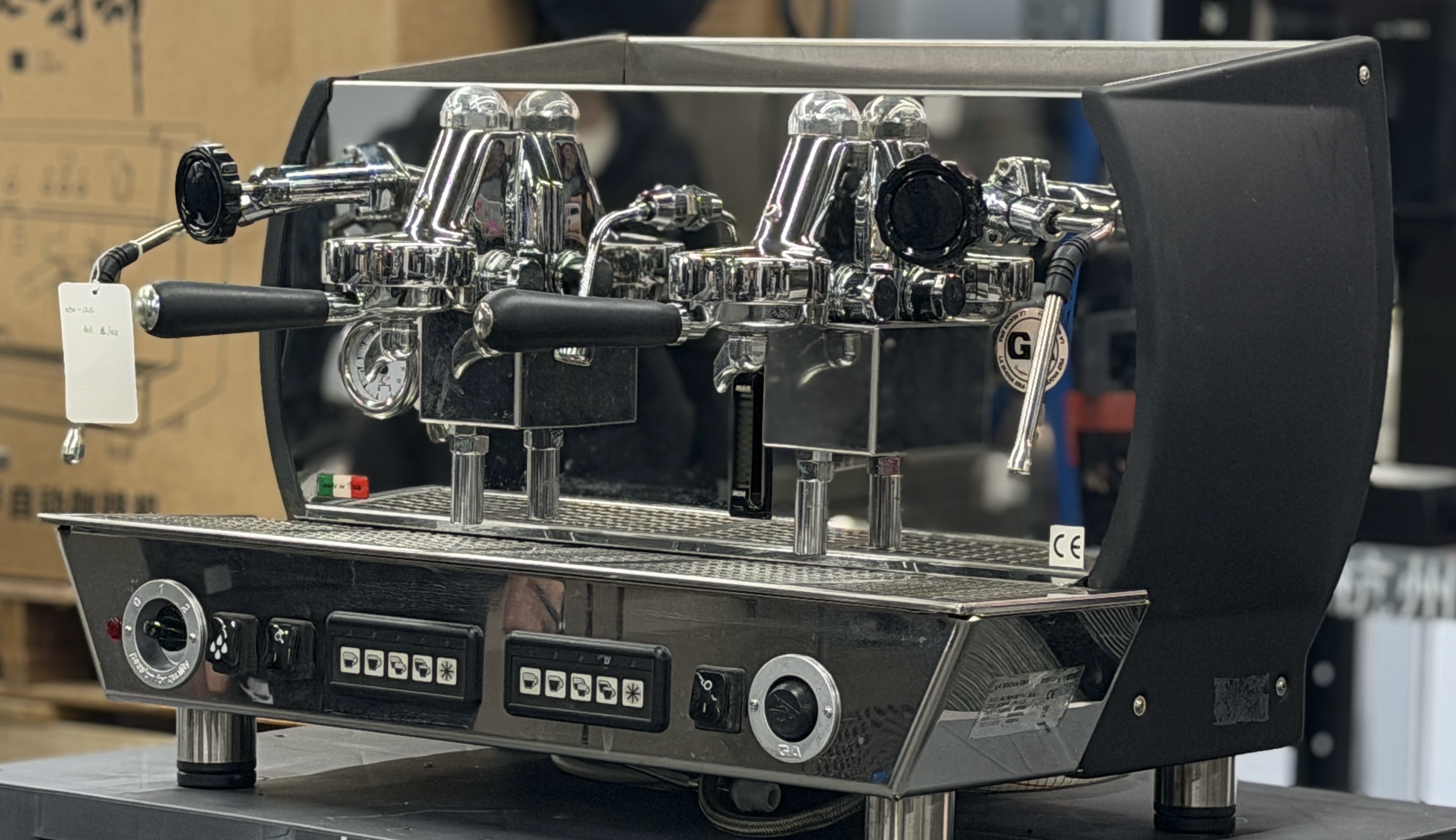 An Italian Ga coffee machine!