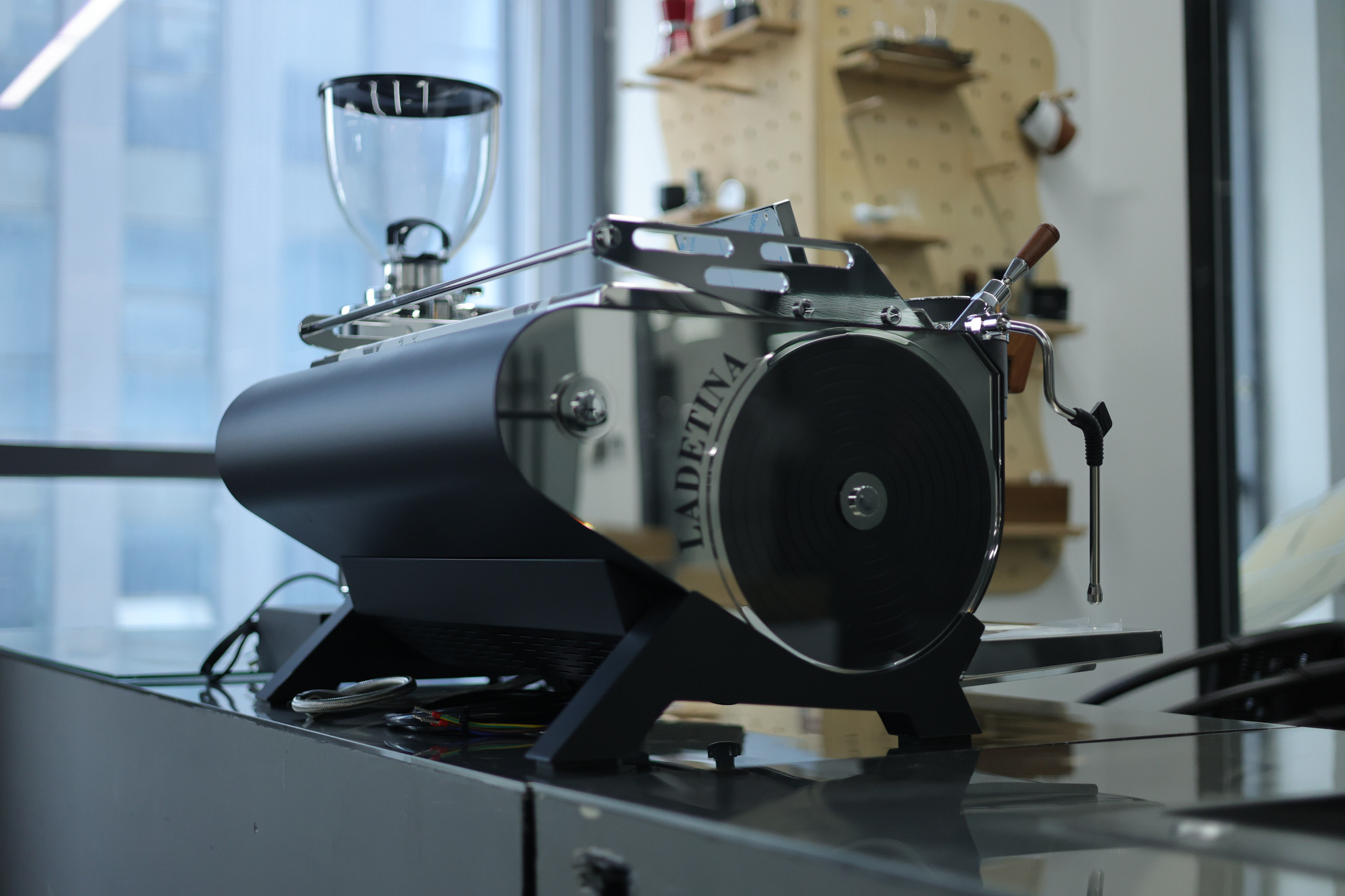 Brand new coffee machine! Talk about legendary!