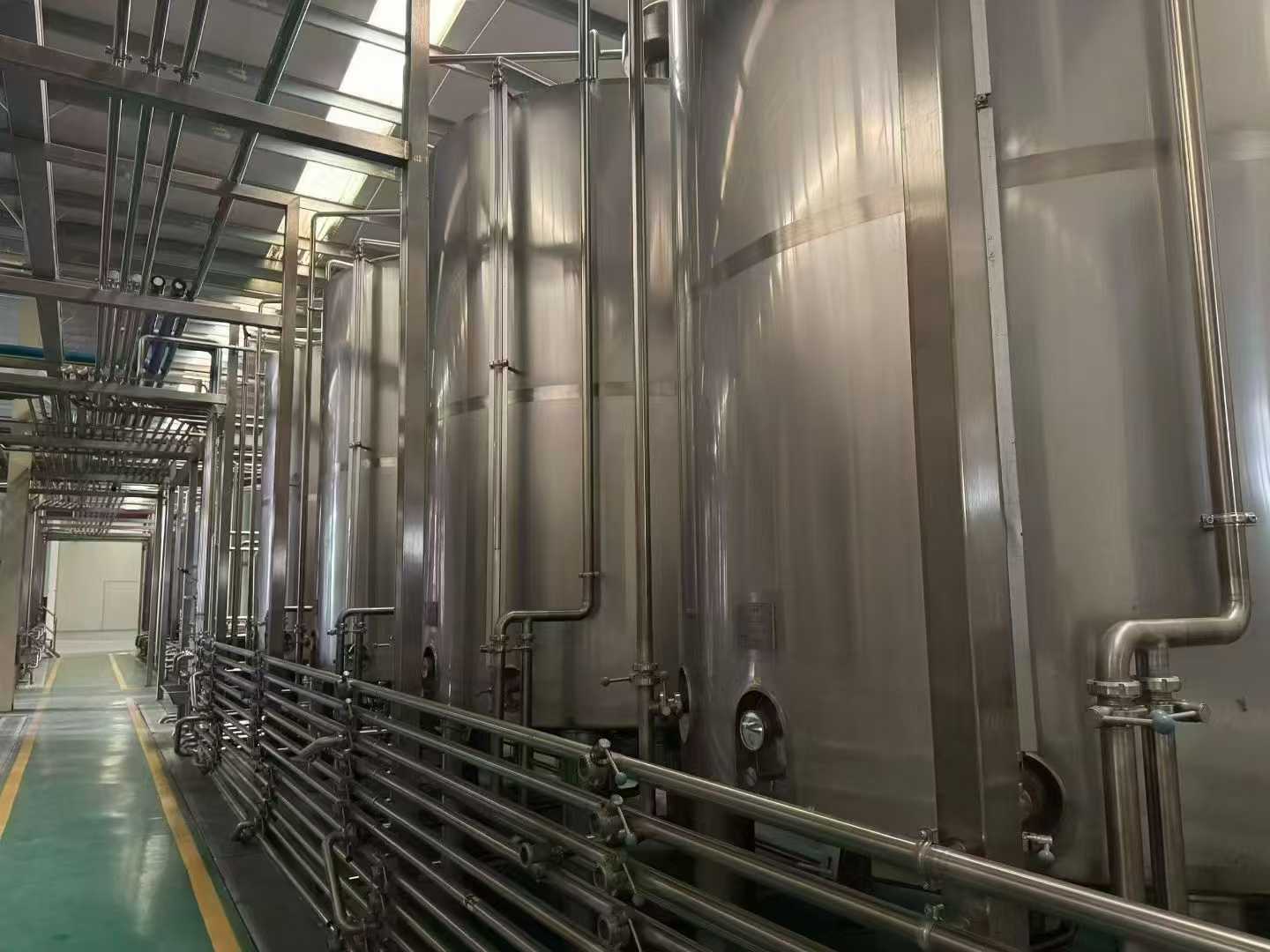 11 beverage and dairy production lines.