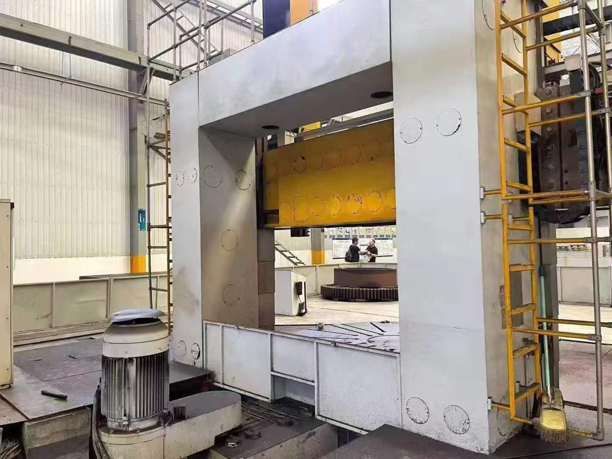 Qizhong DVT 3.5-meter vertical lathe! Capacity: 32 tons.