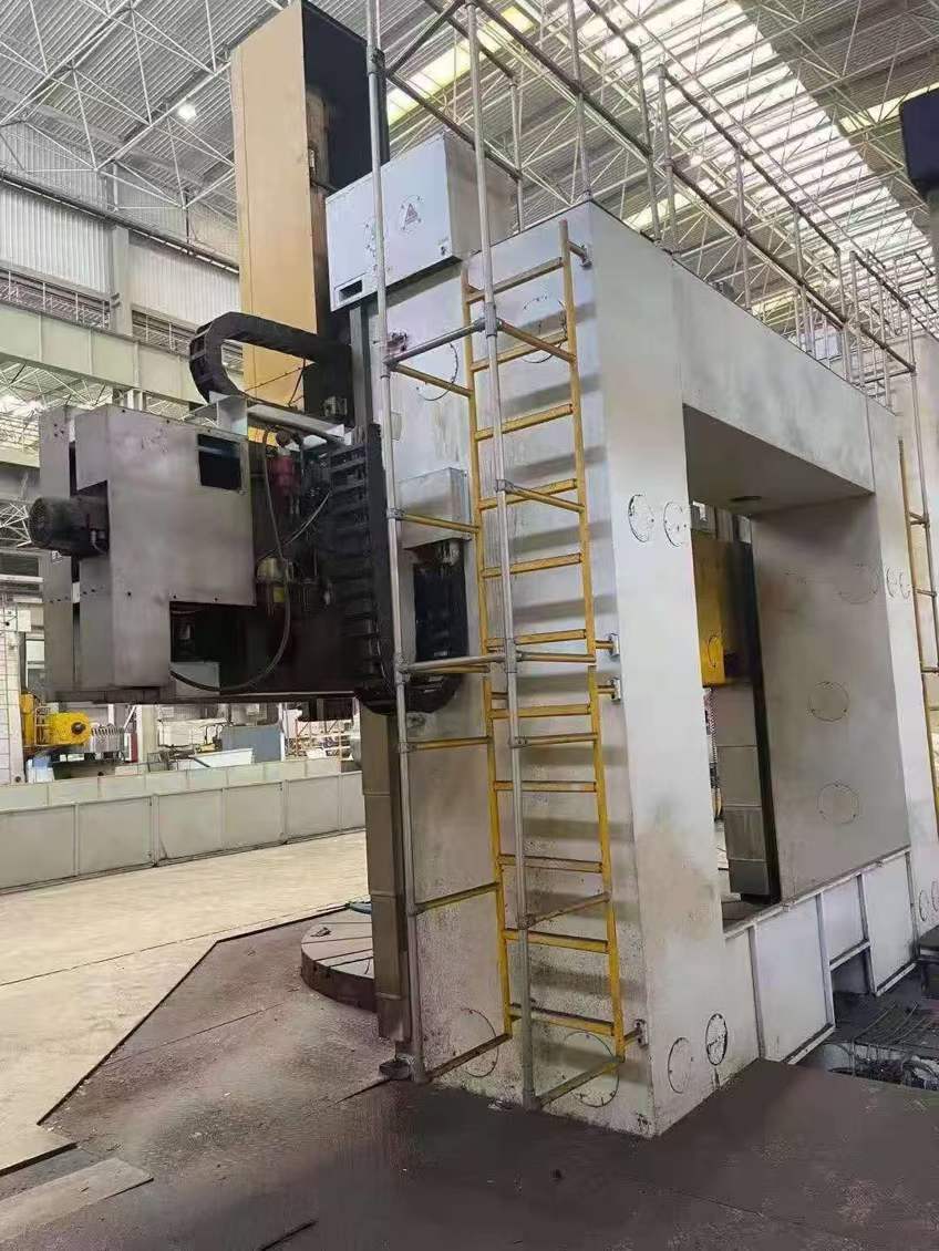 Qizhong DVT 3.5-meter vertical lathe! Capacity: 32 tons.