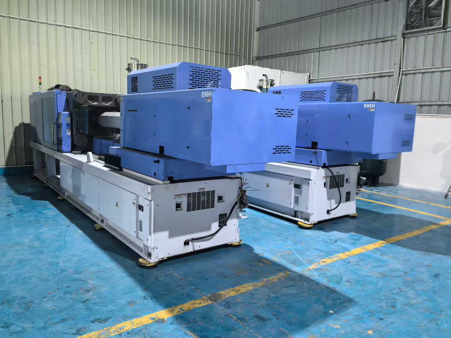 JSW 280ELⅢ lower mold 630, screw rod 66, glue quantity 890, shot rate 160.