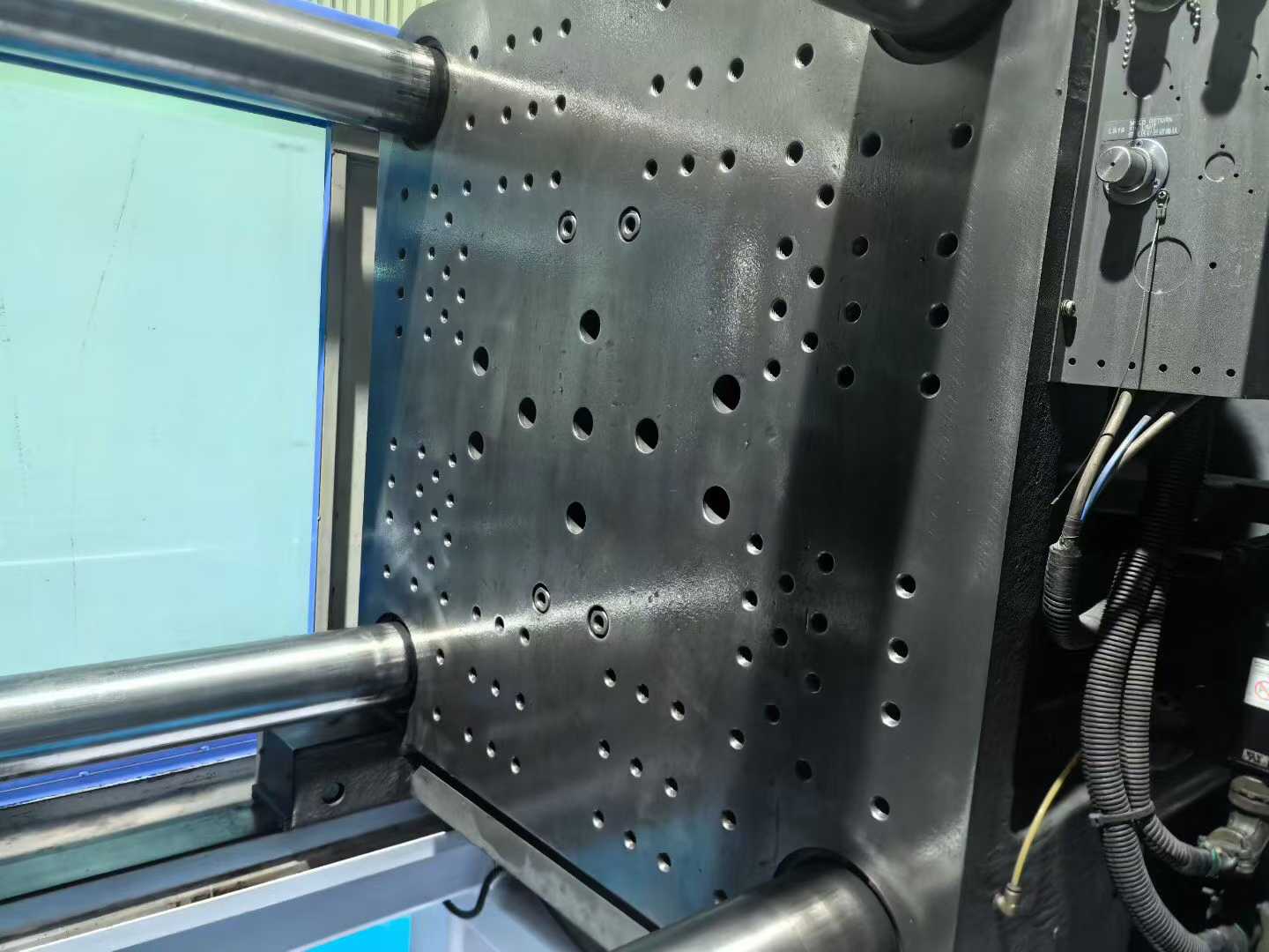 JSW 280ELⅢ lower mold 630, screw rod 66, glue quantity 890, shot rate 160.