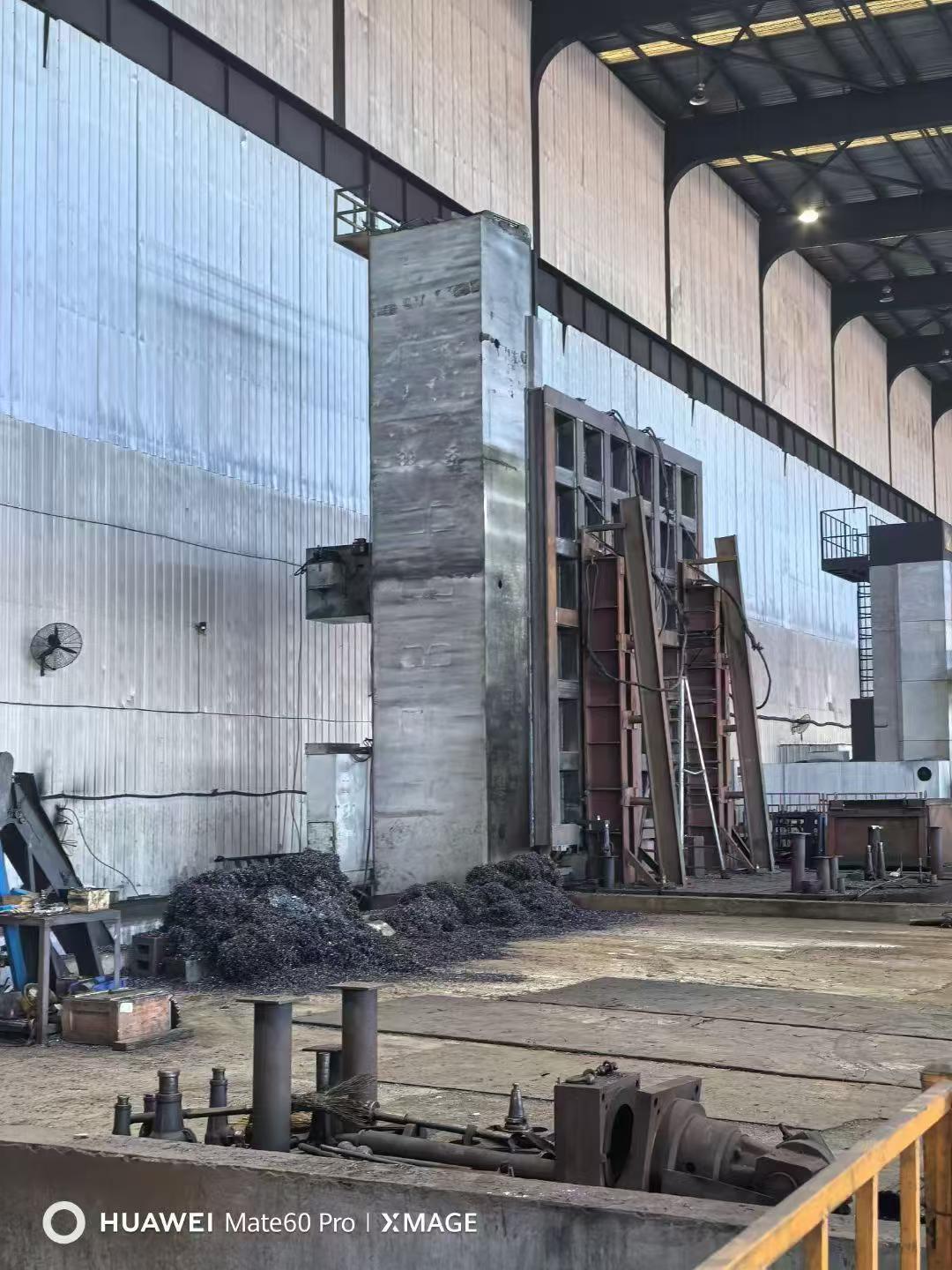 6920 CNC boring machine, height 6.5 meters, length 10 meters, return table 5/5 meters.