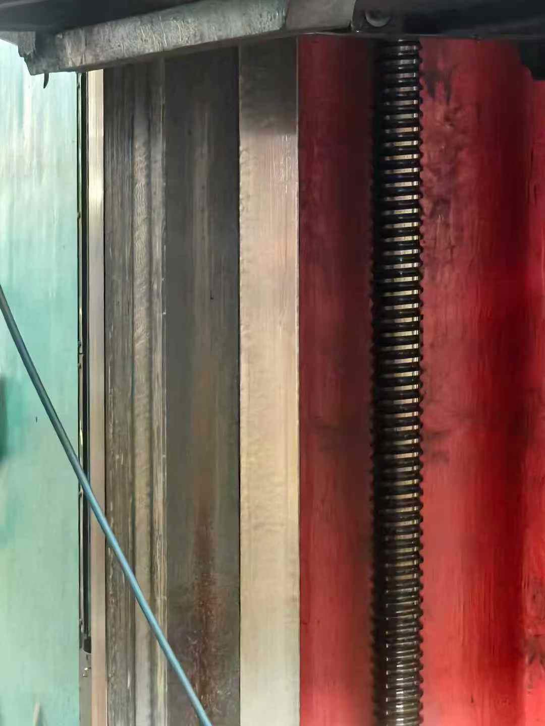 Large floor-standing boring and milling machine.