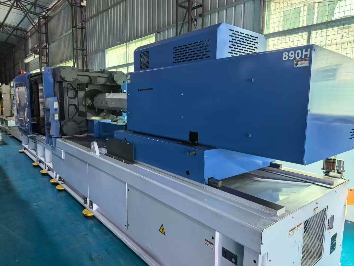 JSW injection molding machines 450ELlll, 350ELlll, 280ELlll, 220ELlll, 180ELlll, 110ELlll.