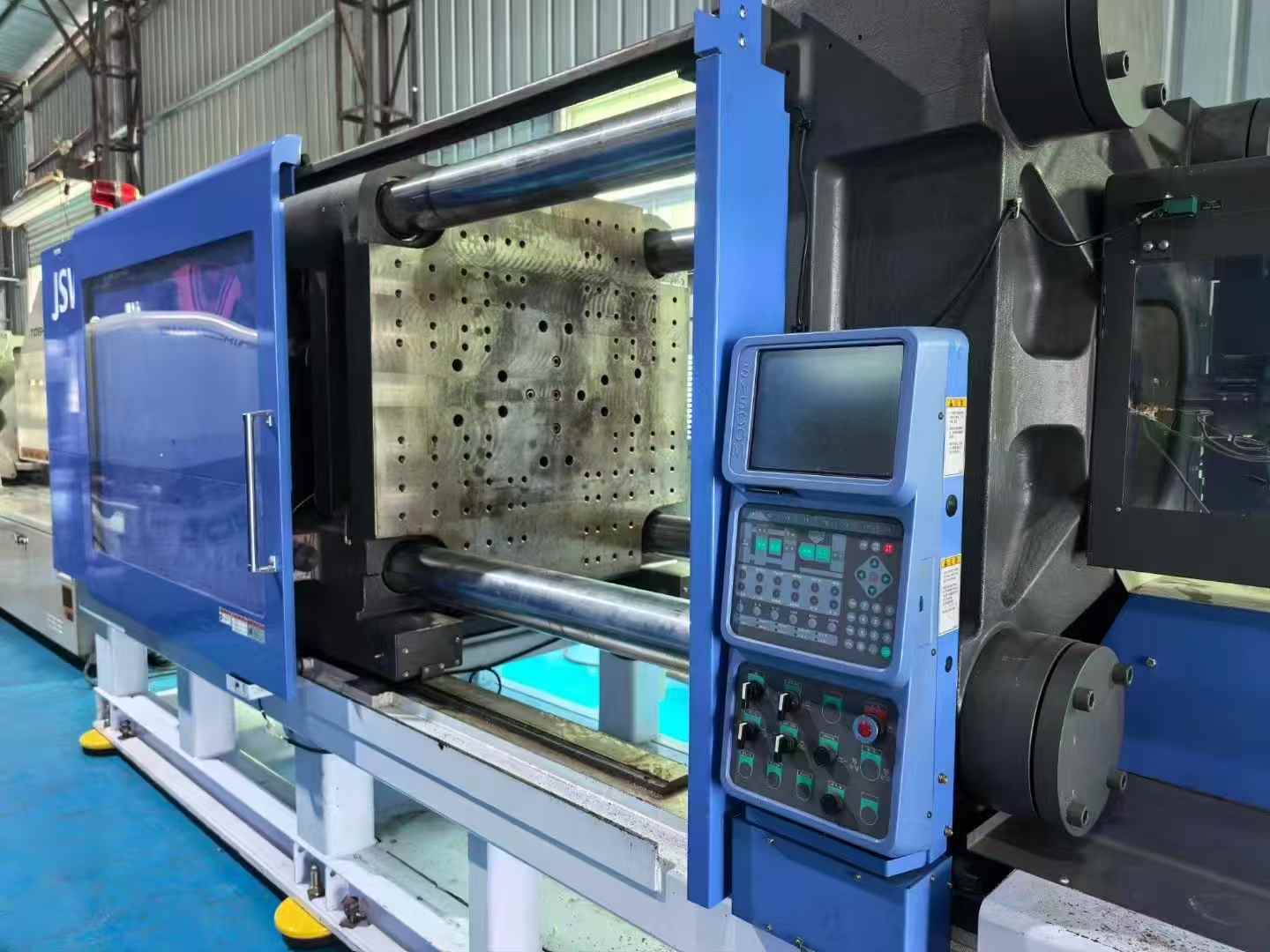 JSW injection molding machines 450ELlll, 350ELlll, 280ELlll, 220ELlll, 180ELlll, 110ELlll.